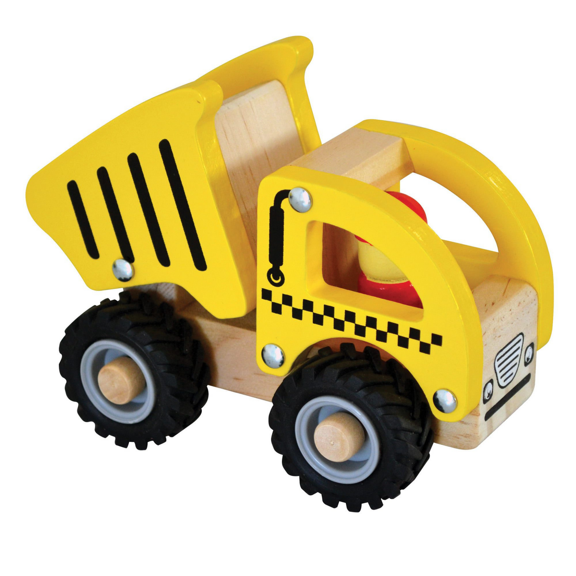 House of Marbles Wooden Brrm-Brrm Construction Vehicles