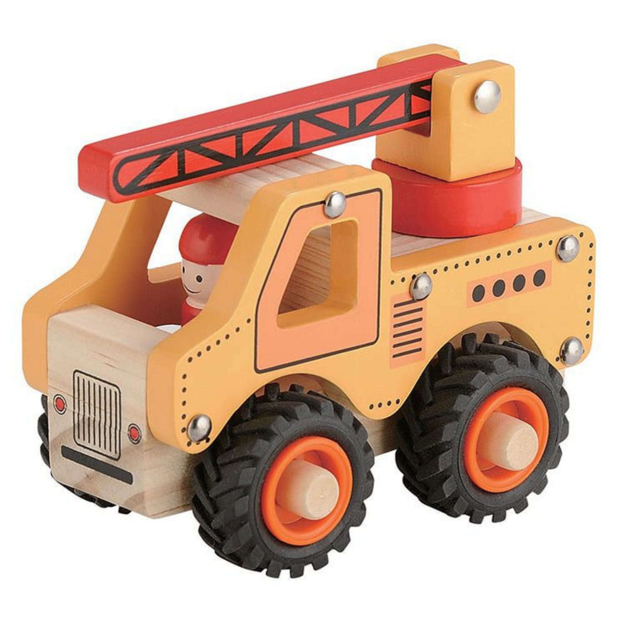 House of Marbles Wooden Brrm-Brrm Work Vehicles