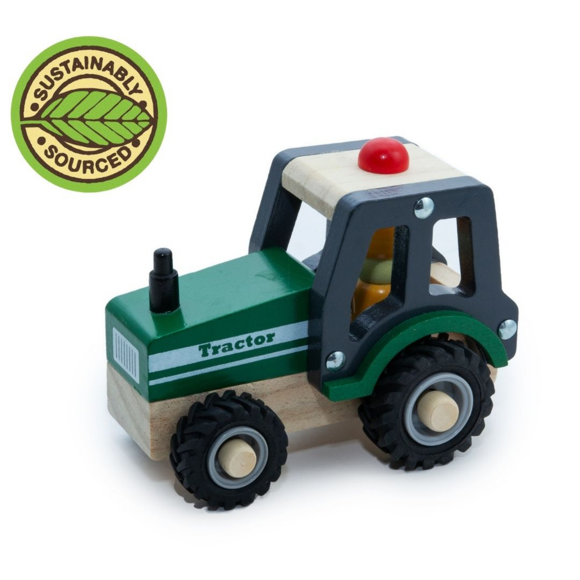 House of Marbles Wooden Brrm-Brrm Work Vehicles