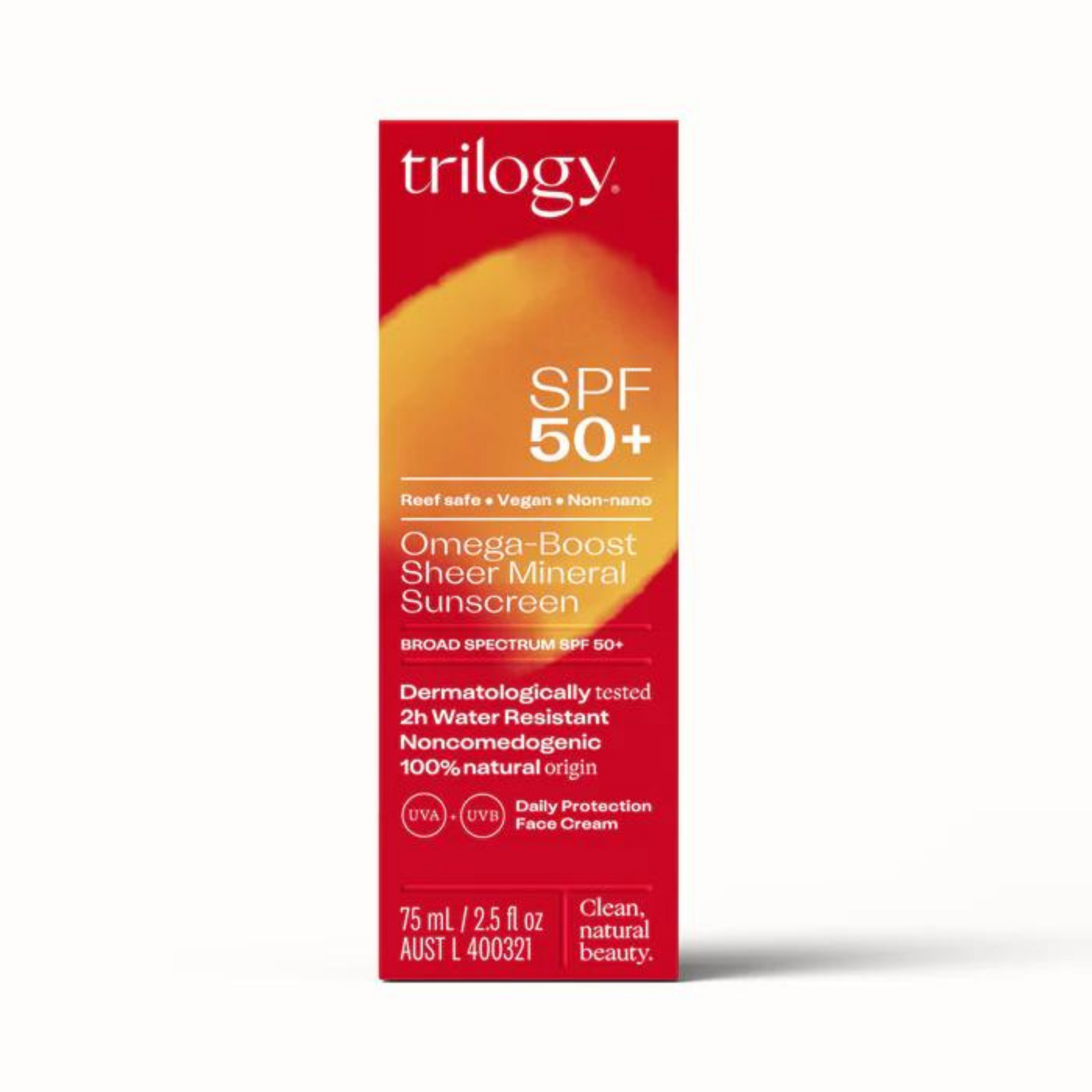 Tril Spf50+ Omega-Boost Sheer Min 75Ml