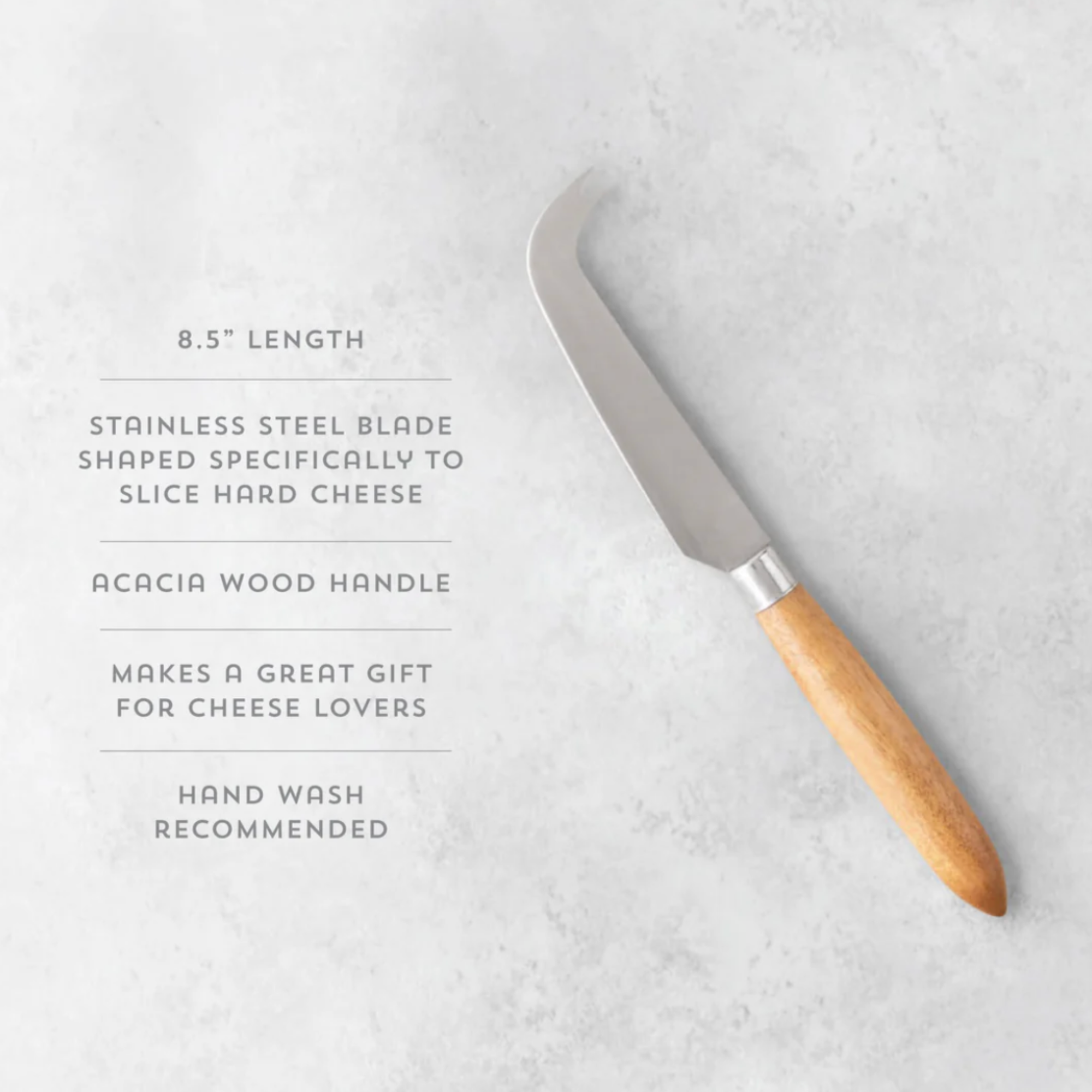 TWINE Hard Cheese Knife