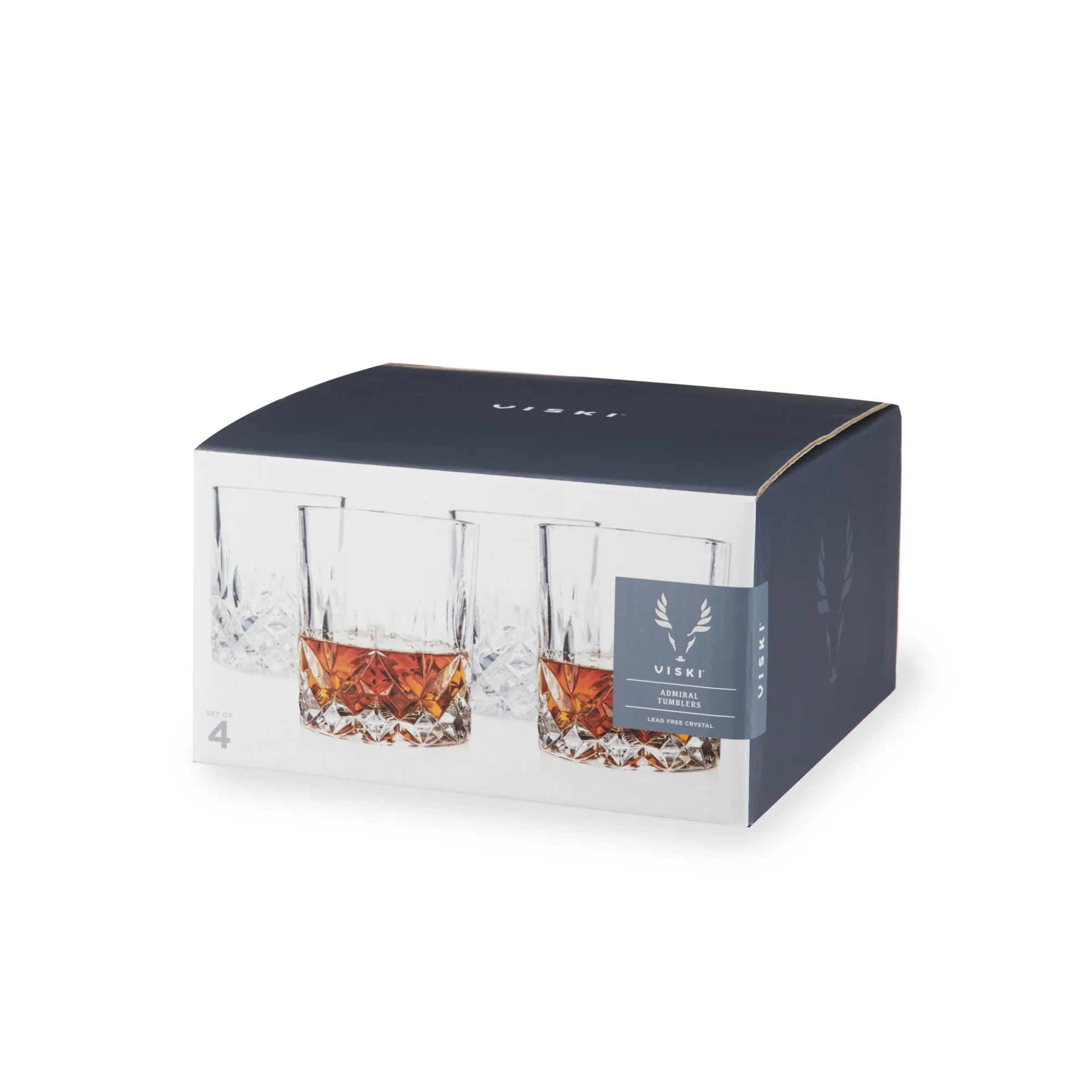 Viski Admiral Martini Glasses