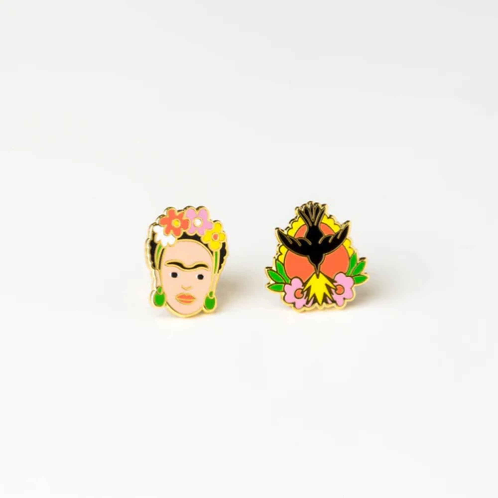 Yellow Owl Workshop Earrings Frida Kahlo