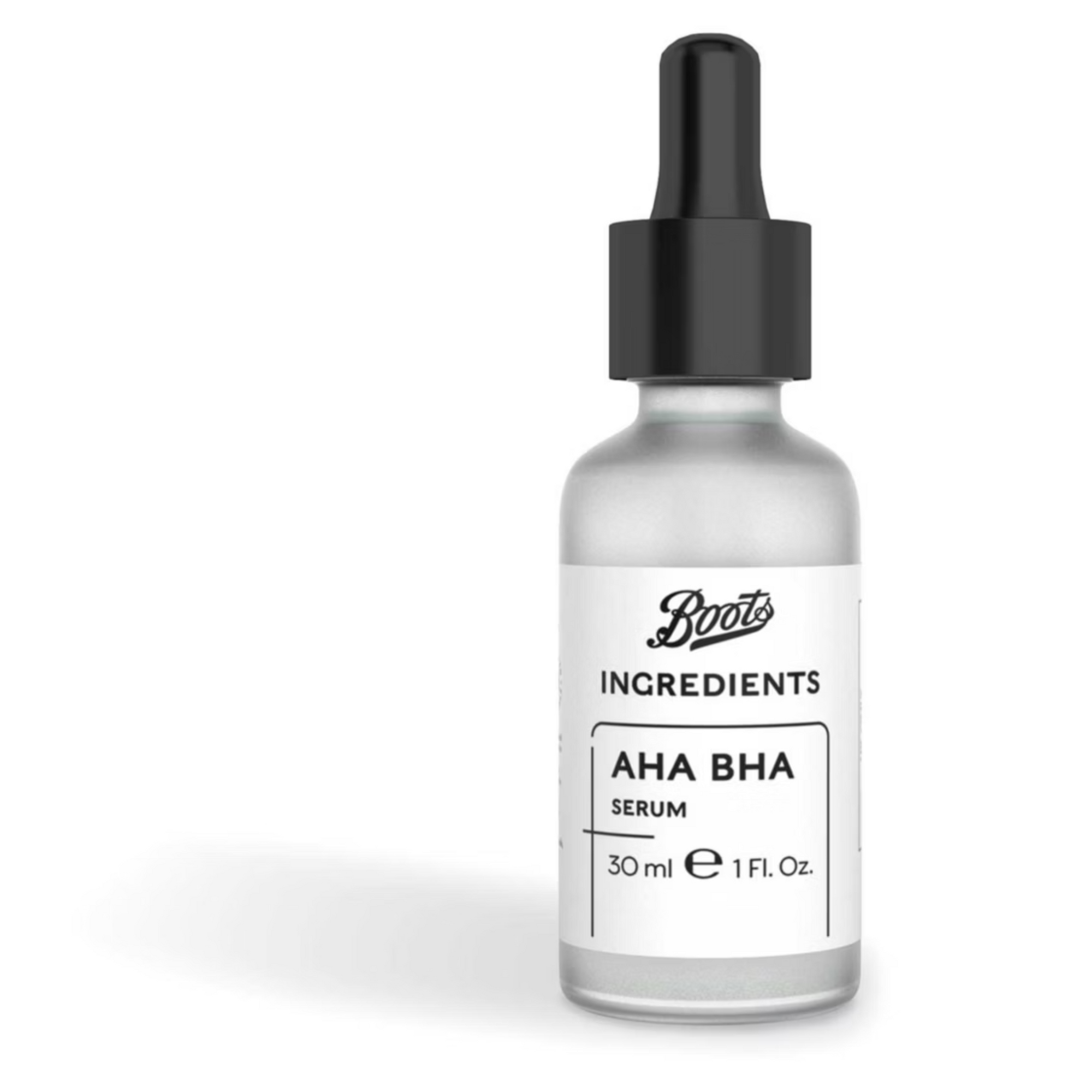 Boots Ingredients AHA BHA Serum 30ml