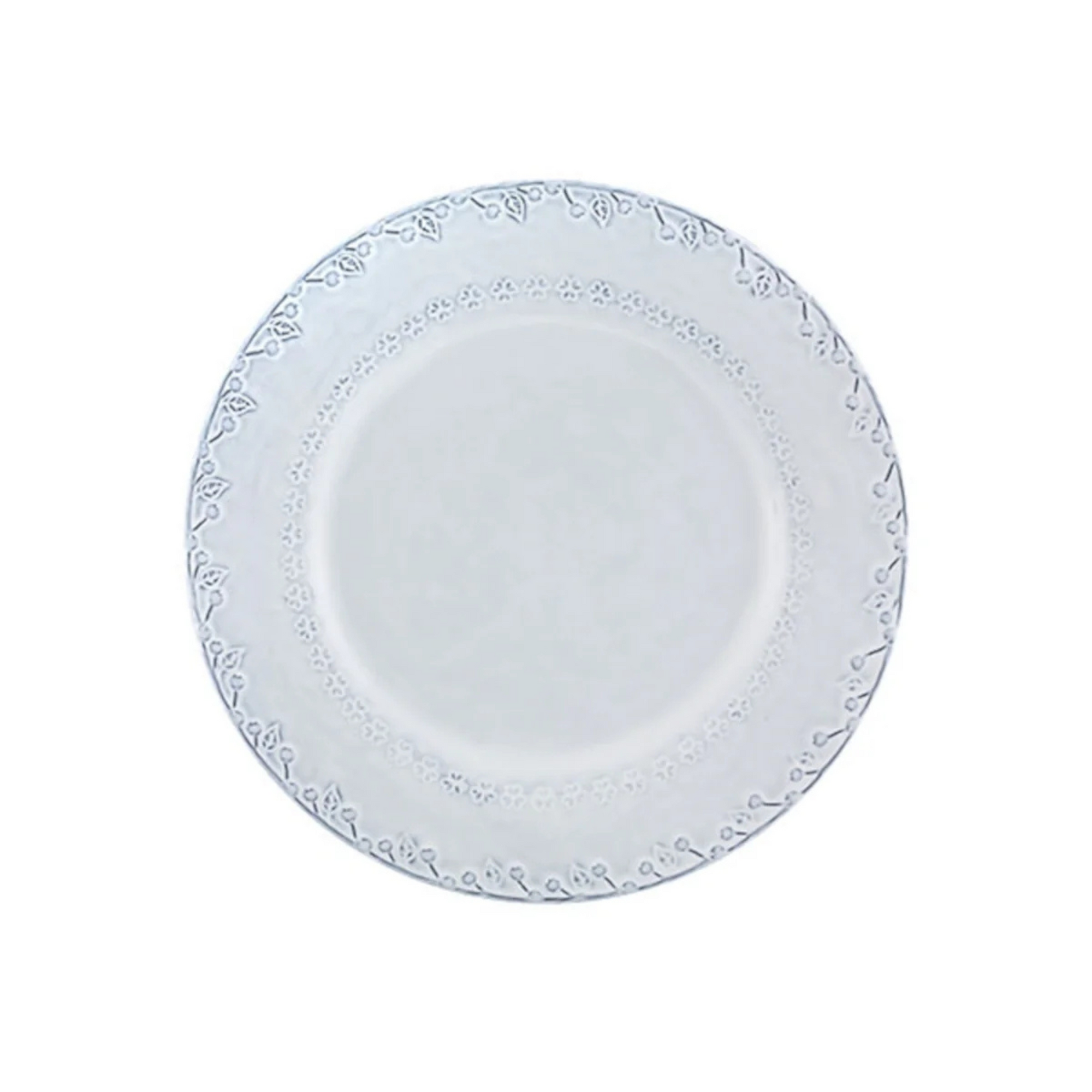 Bordallo Pinheiro Flora Dinner Plate White 29cm