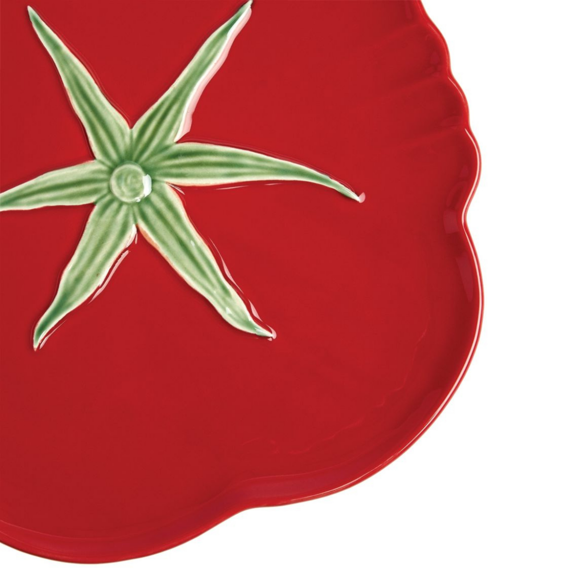 Bordallo Pinheiro Tomato Pizza Dish 30cm