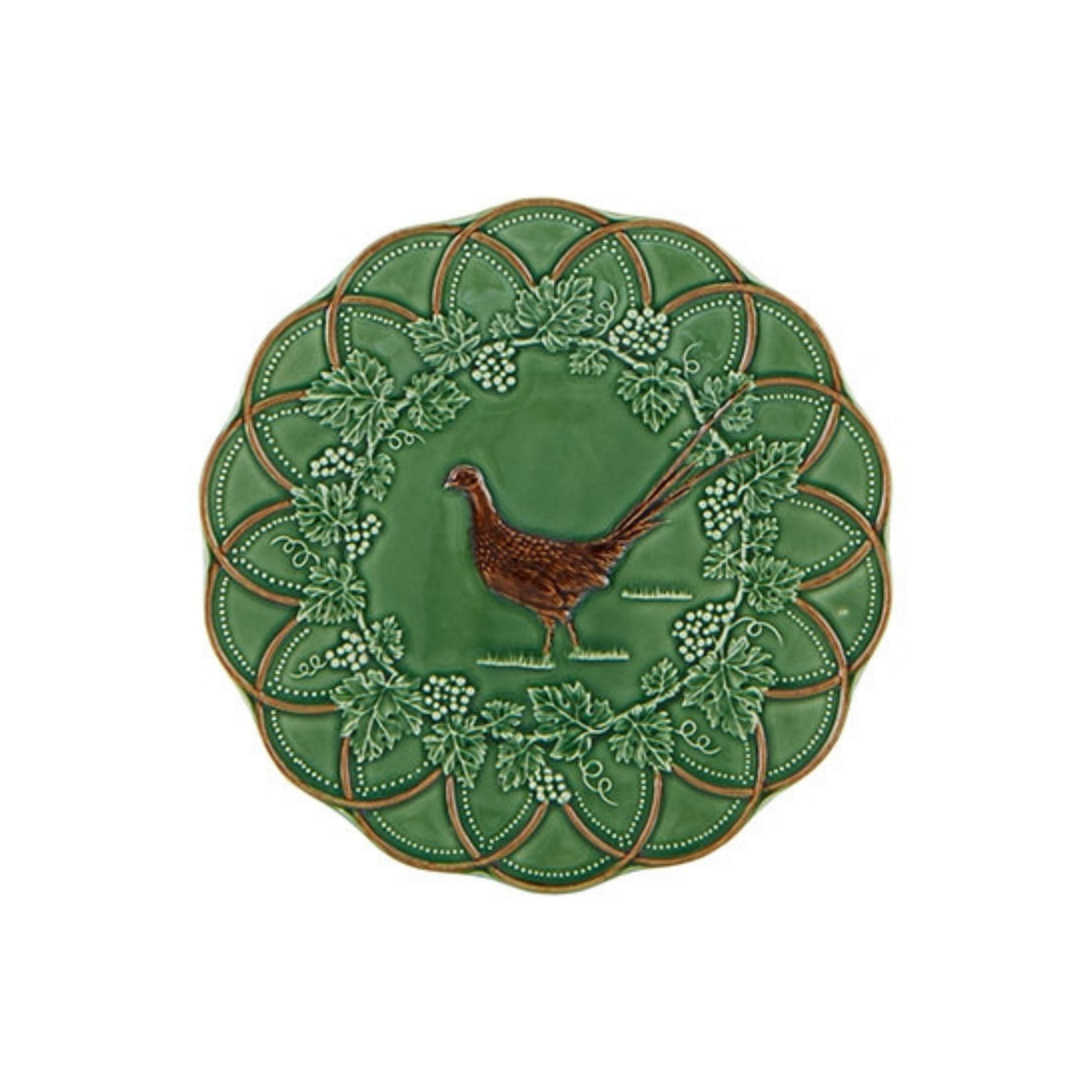 Bordallo Woods Fruit Pheasant Plate