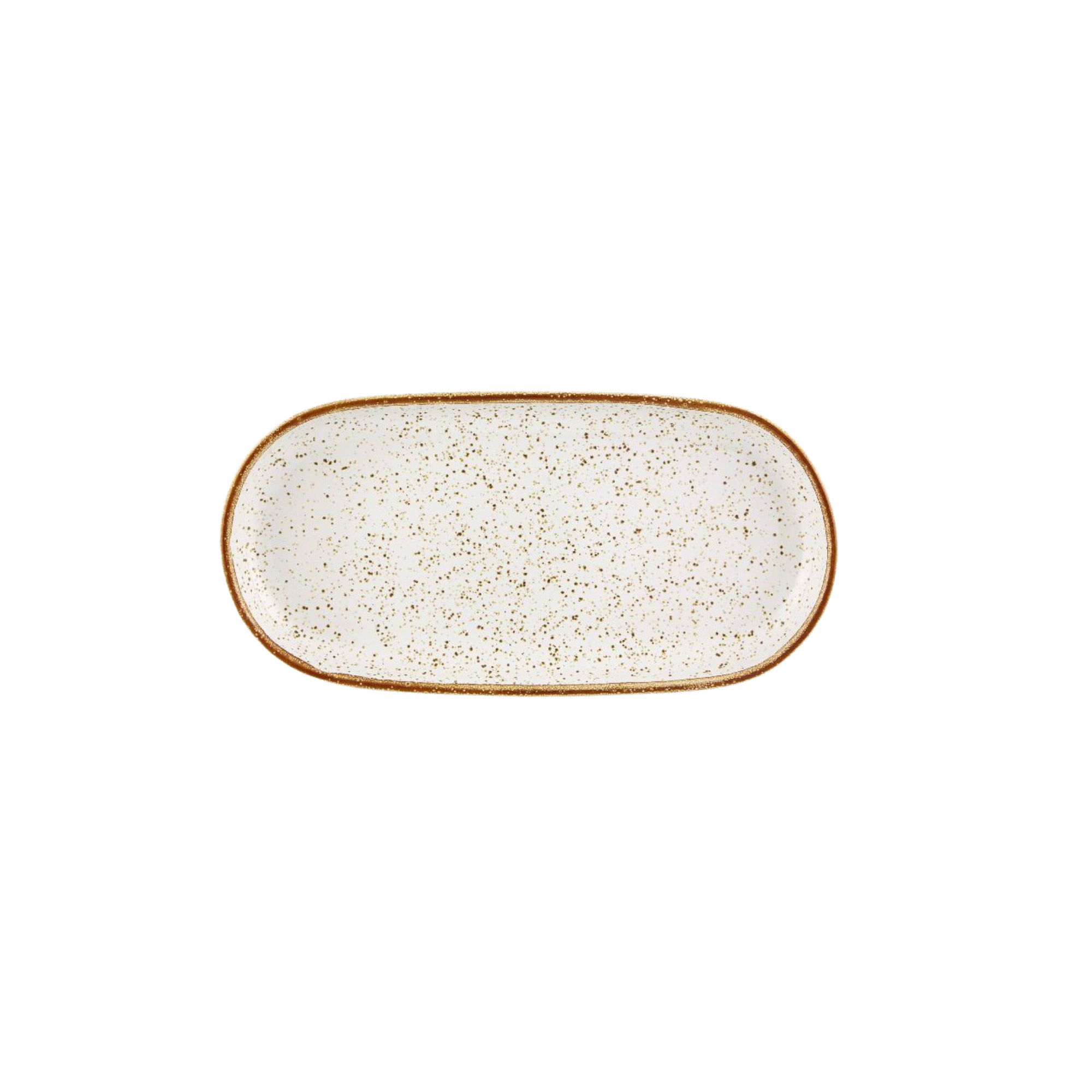 Casa Alegre Oval Platter 30, Rustic Blend White