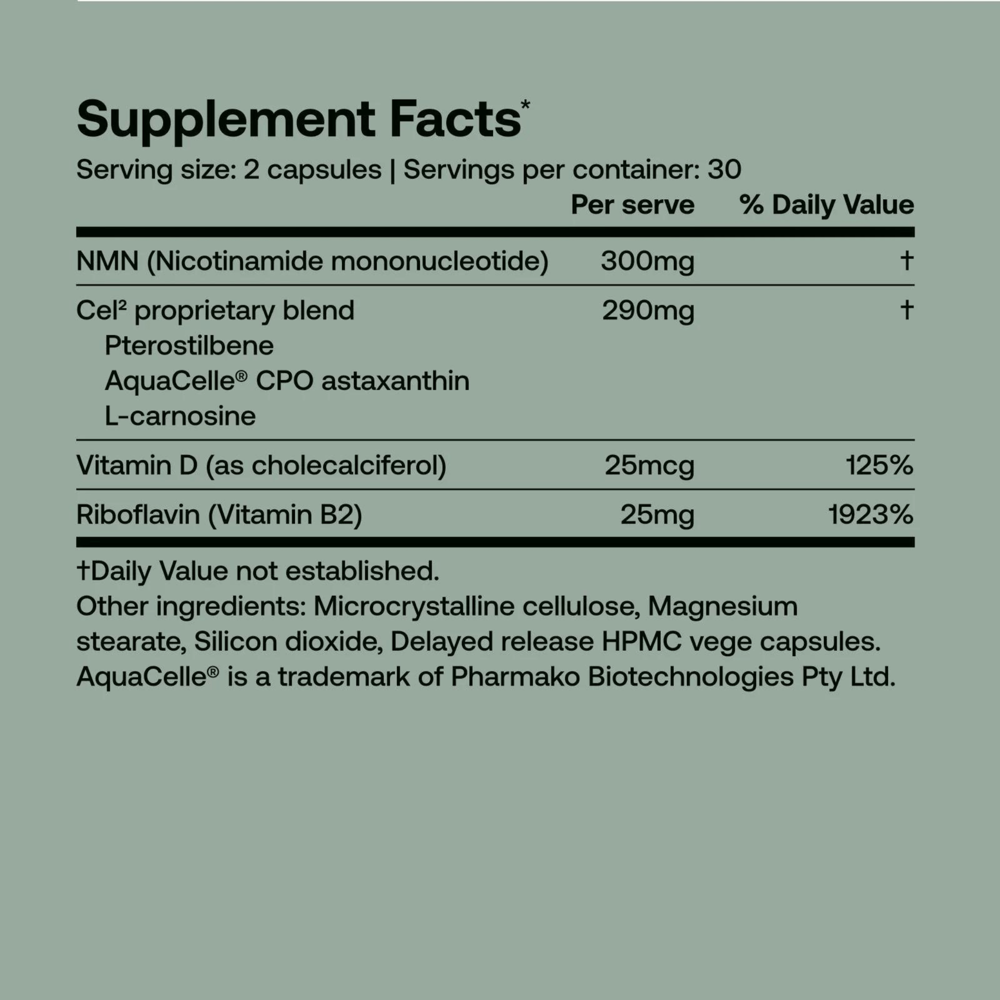 SRW Cel¹²³ Cellular rejuvenation series