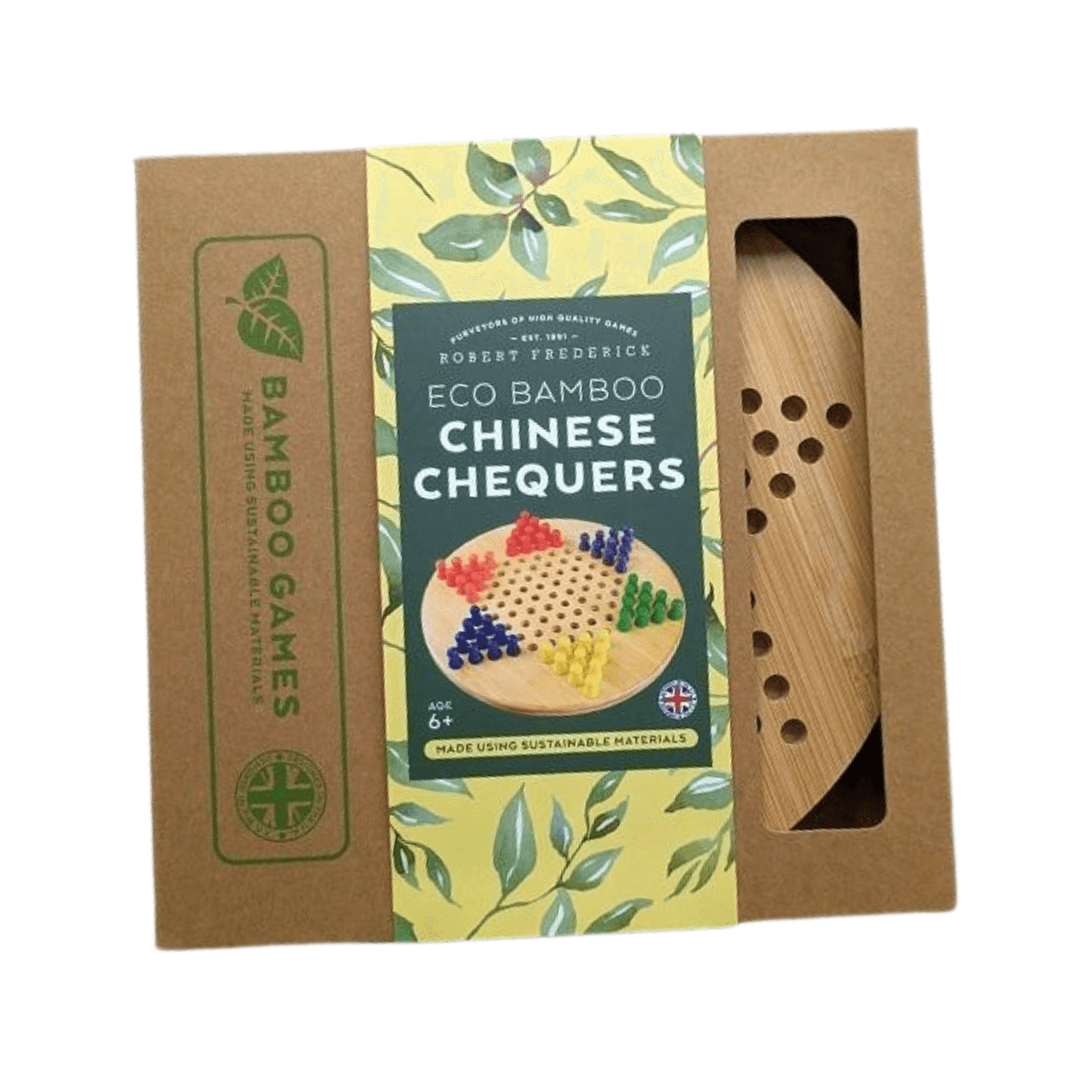 Chinese Chequers Eco Bamboo Game