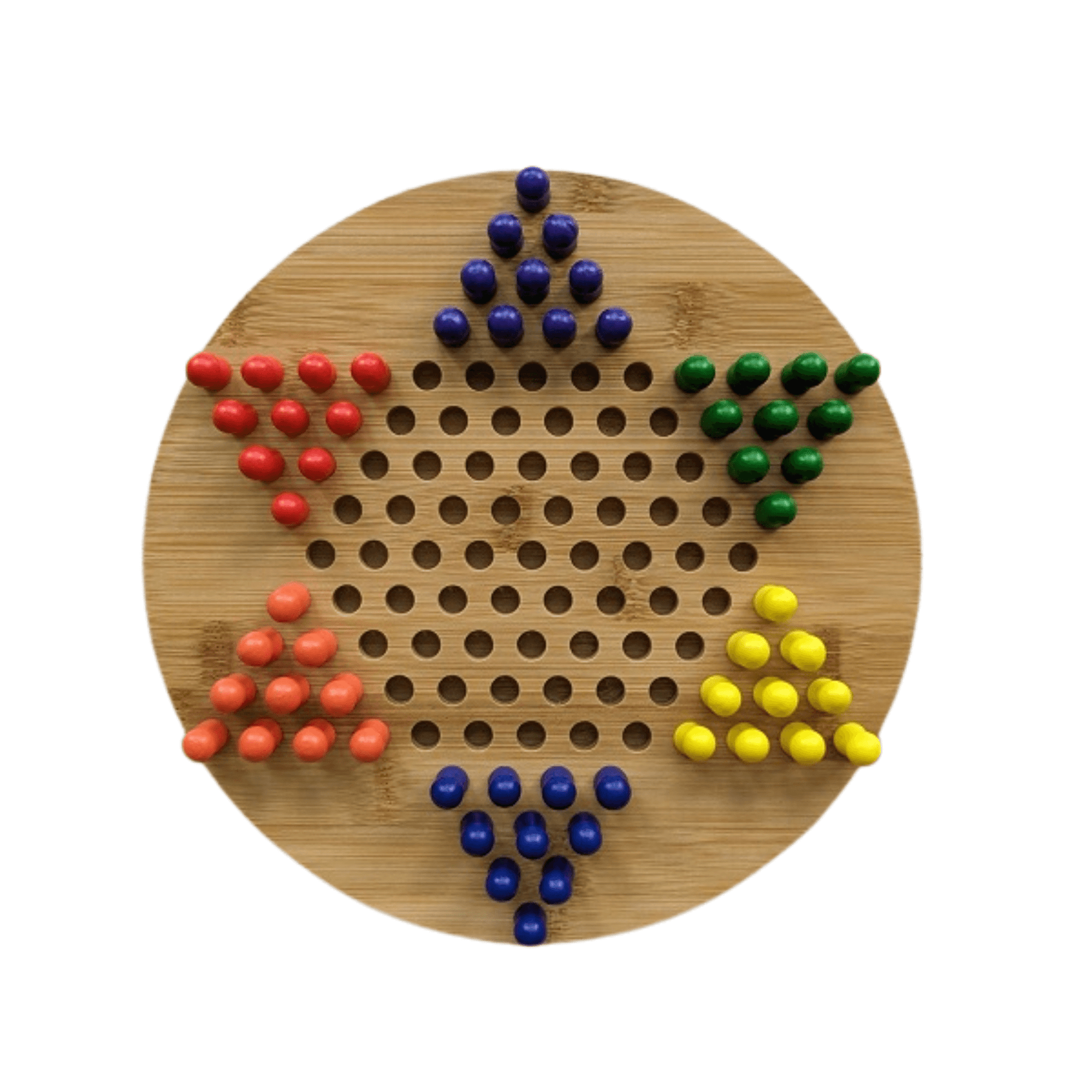 Chinese Chequers Eco Bamboo Game