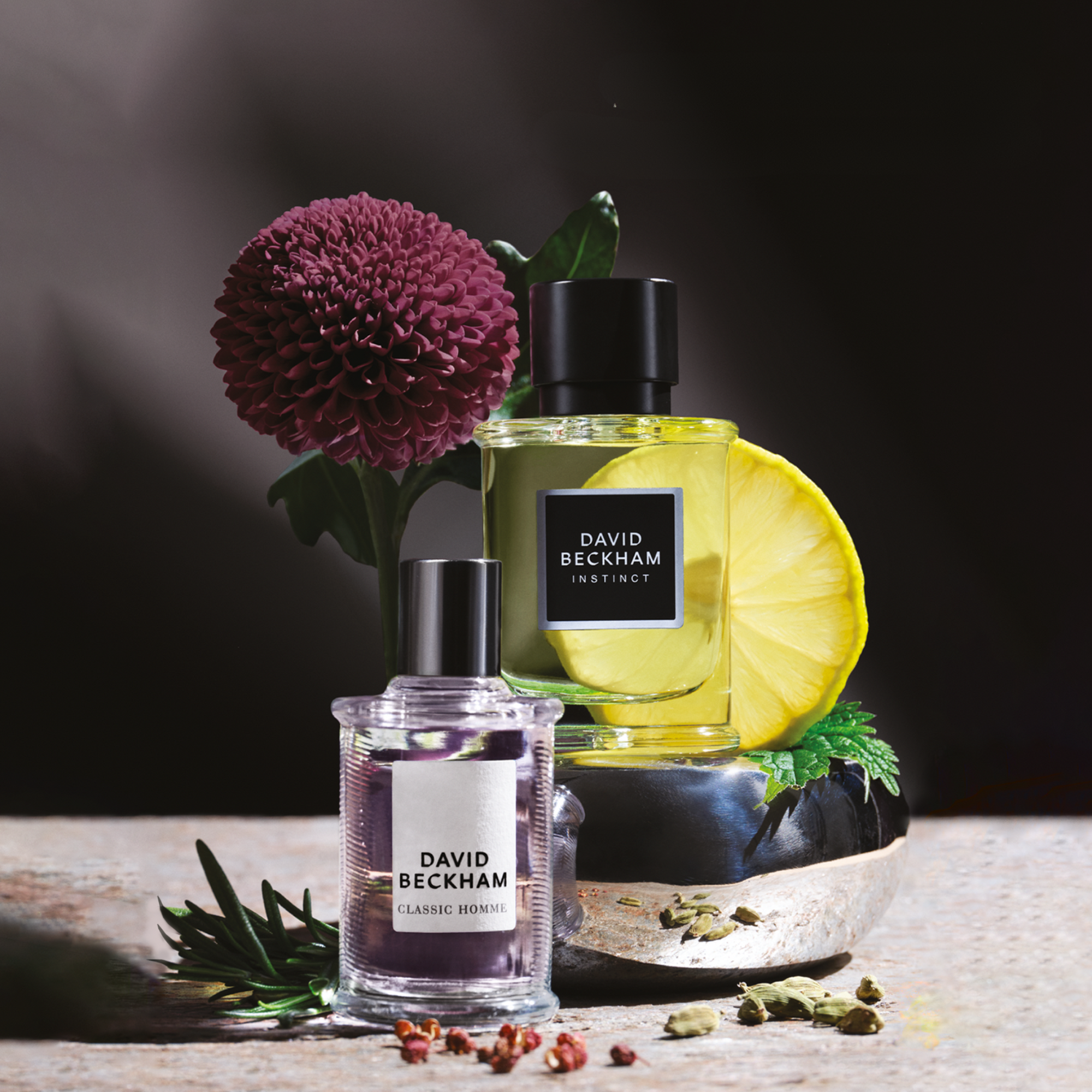 David Beckham Instinct and Classic Homme Men' Fragrance Set