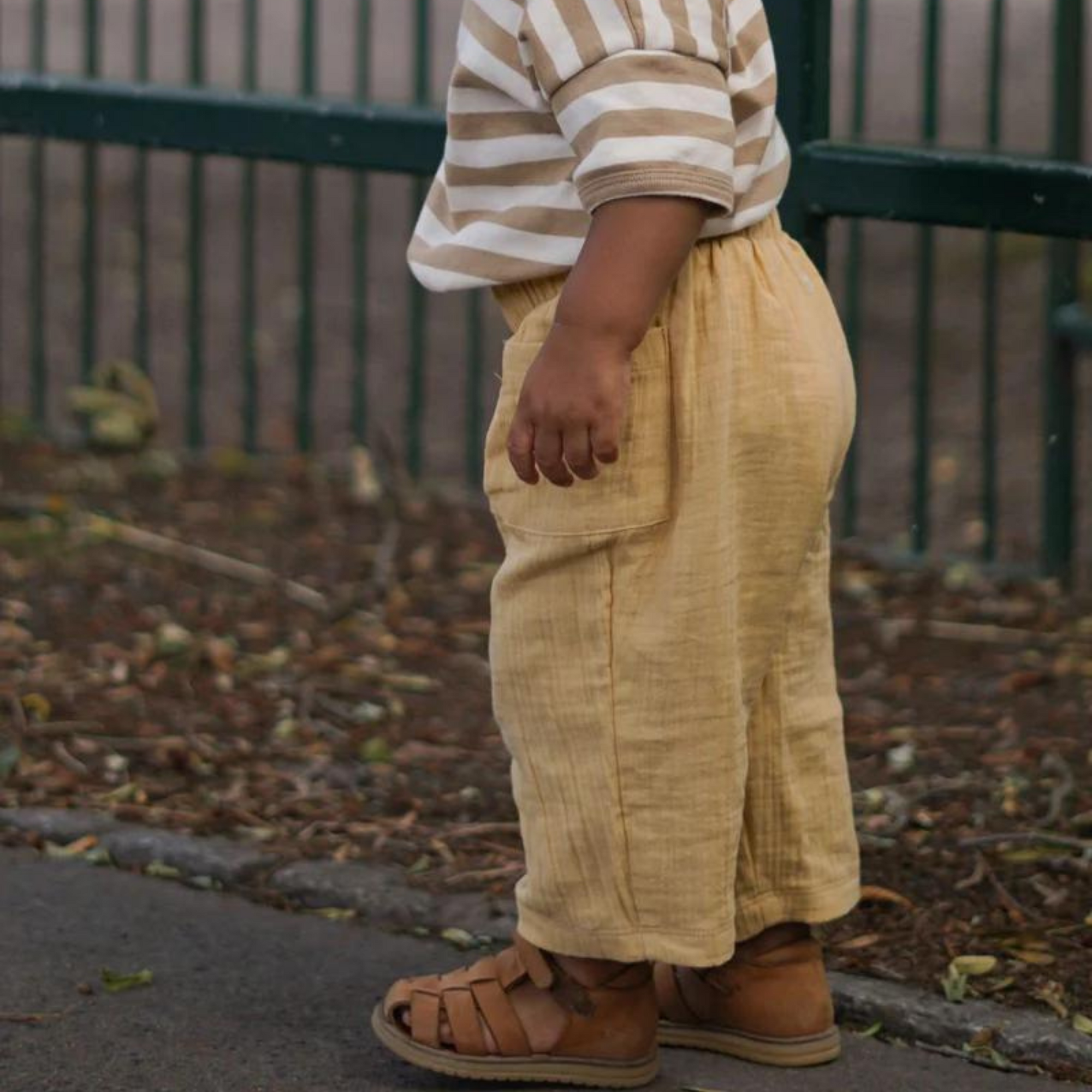 Organic Zoo Honey Fisherman Pants