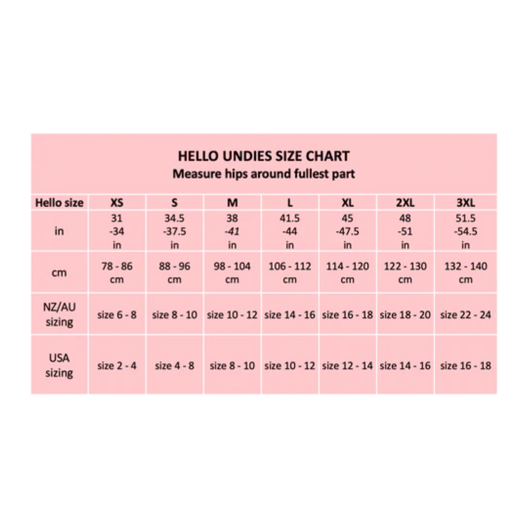 Hello Undies Bikini Briefs