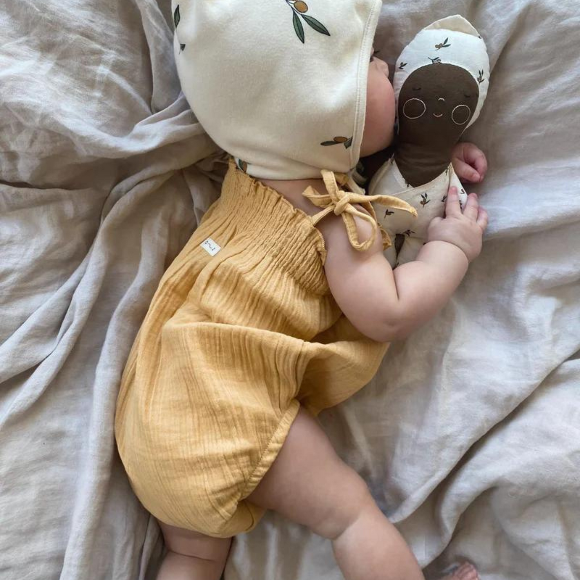 Organic Zoo Gold Spaghetti Bodysuit
