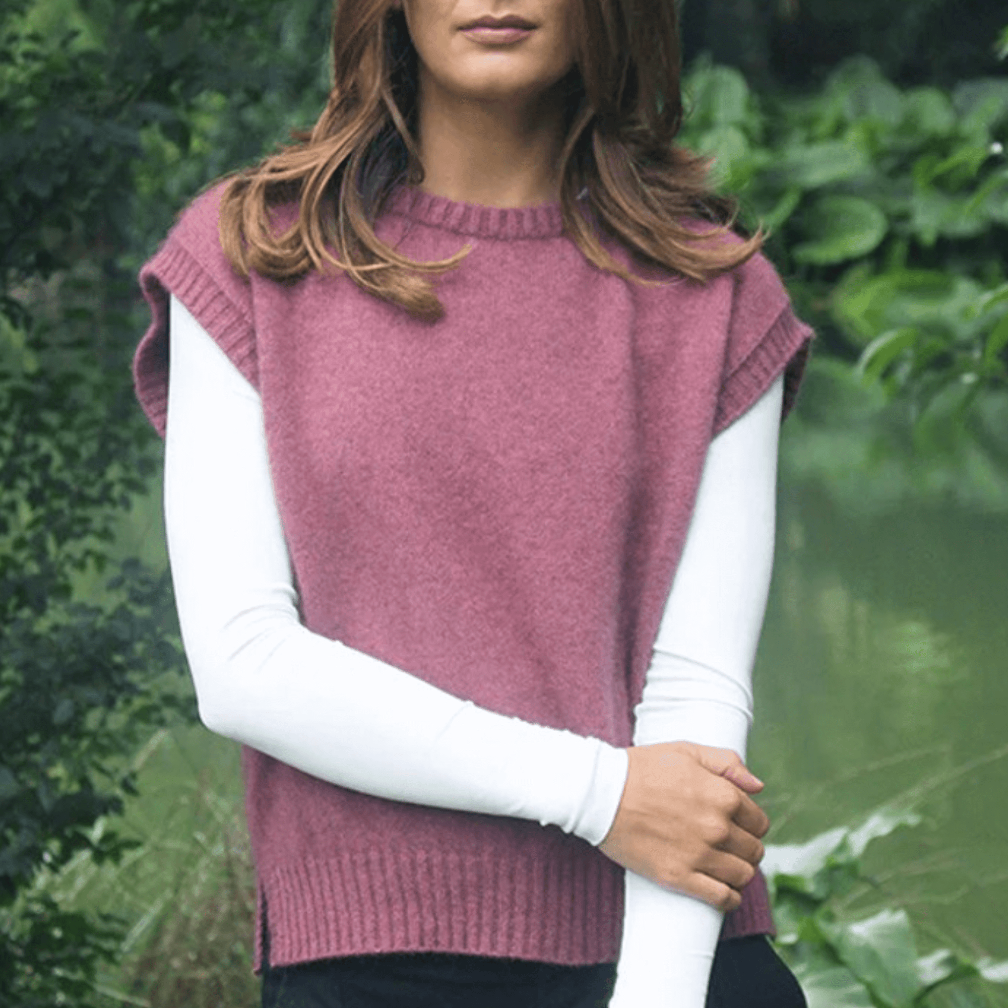 Lothlorian Serene Vest - Possum Merino 9788