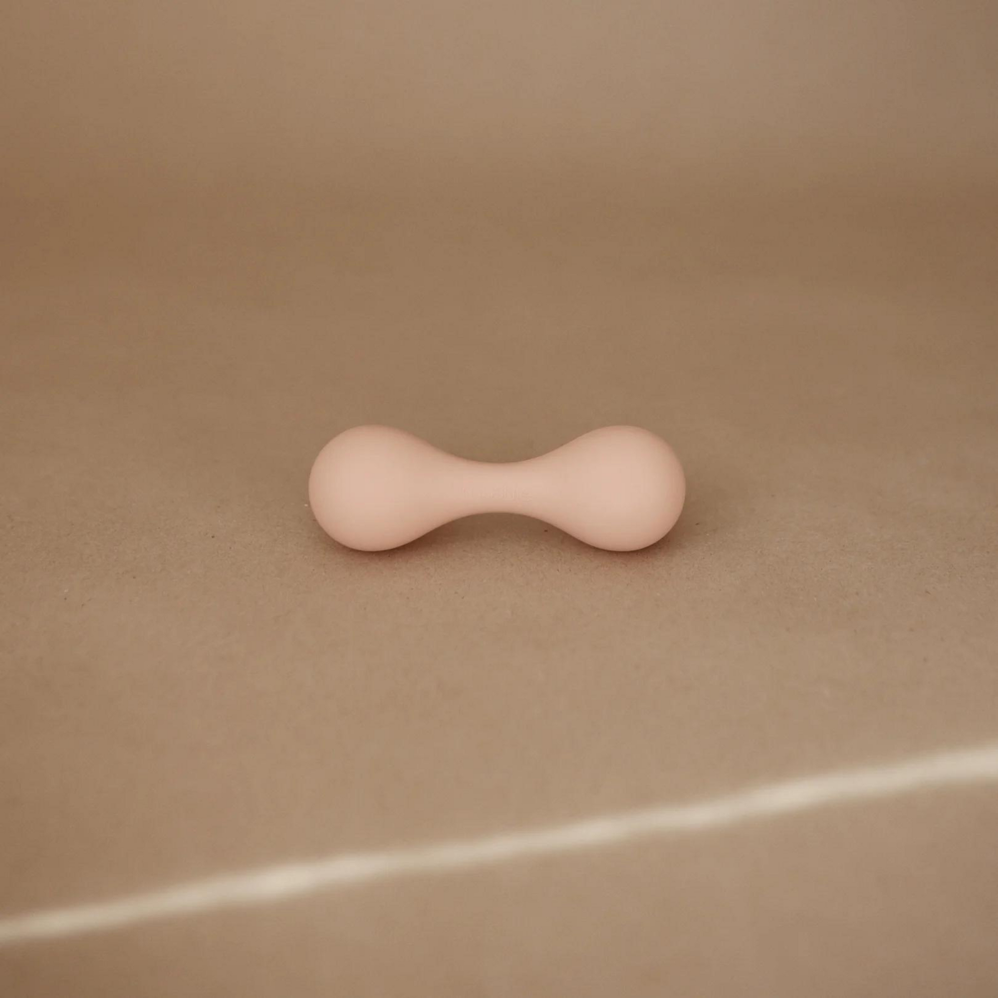 Mushie Silicone Baby Rattle Toy