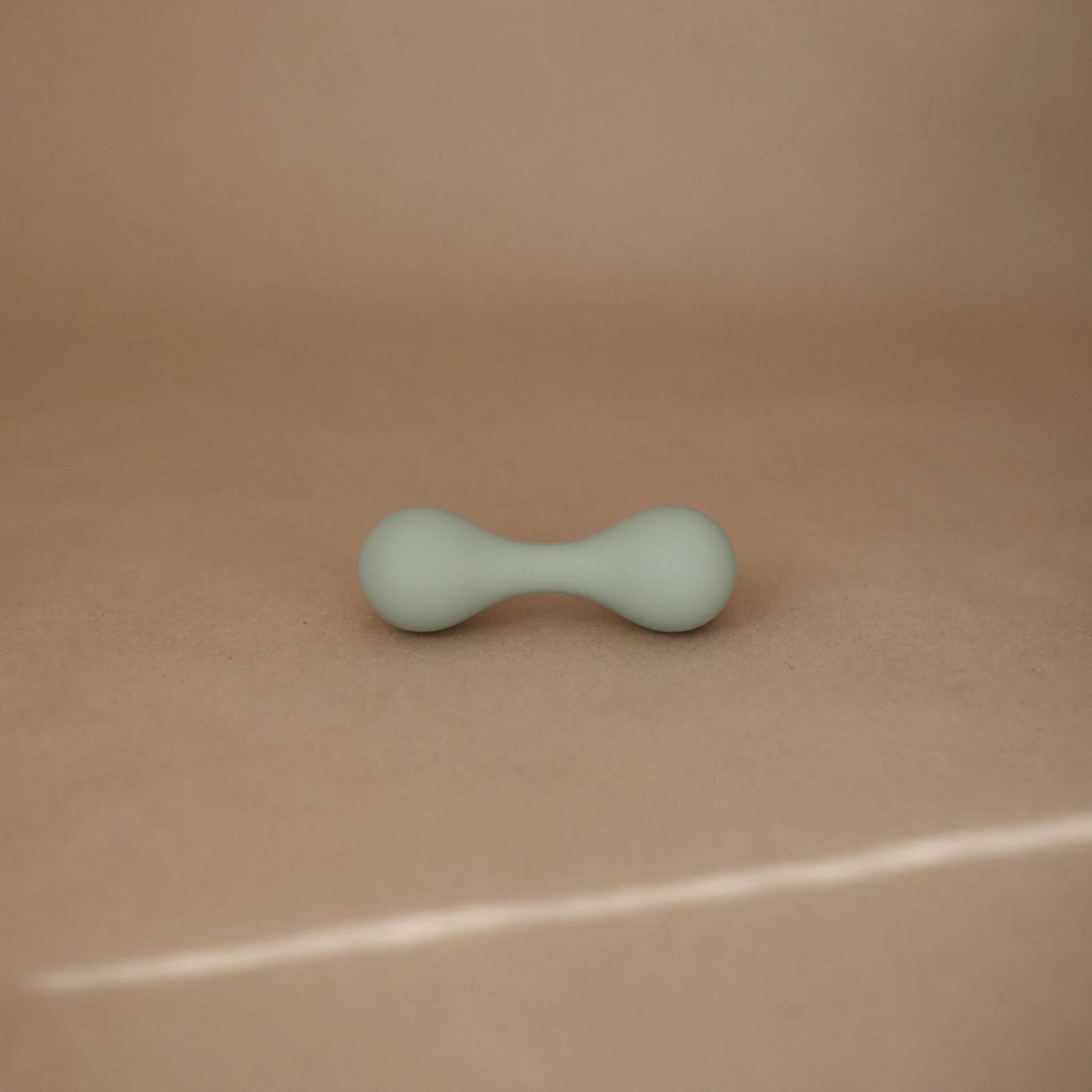 Mushie Silicone Baby Rattle Toy