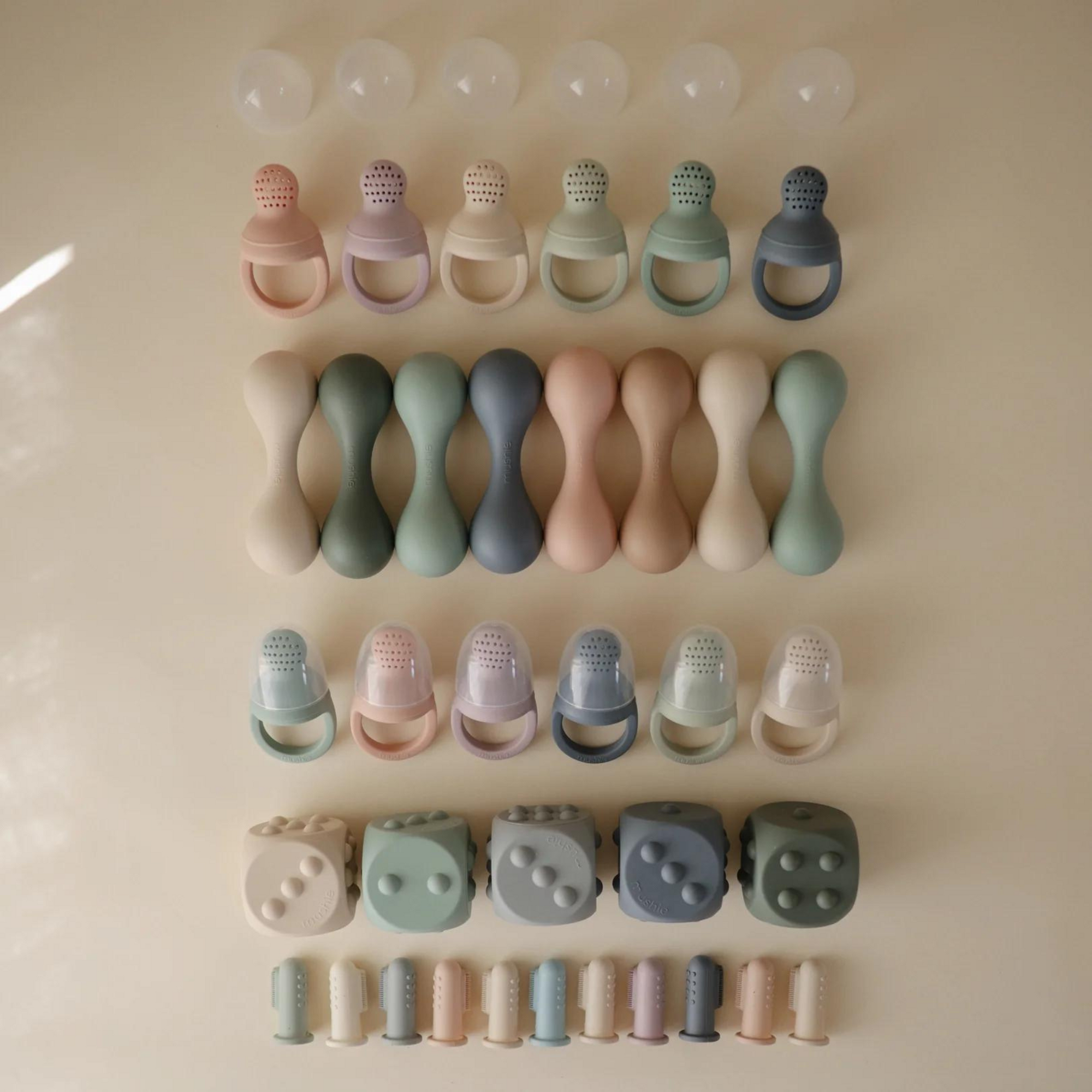 Mushie Silicone Fresh Food Feeder 2-Pack
