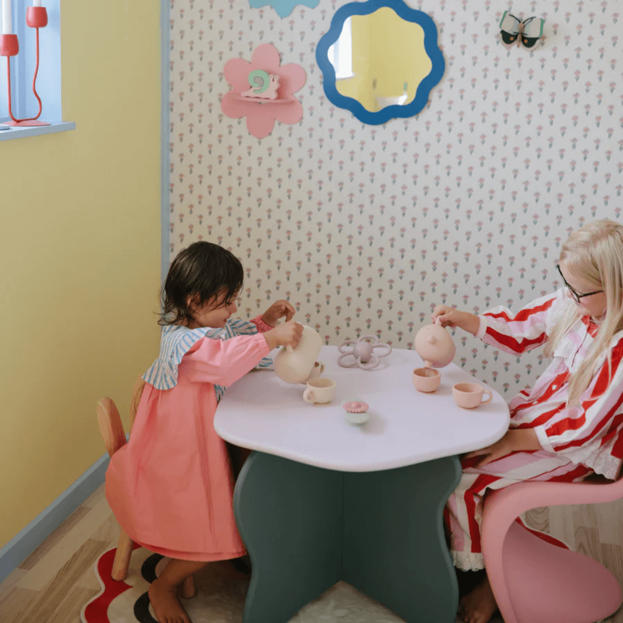 Mushie Silicone Tea Play Set