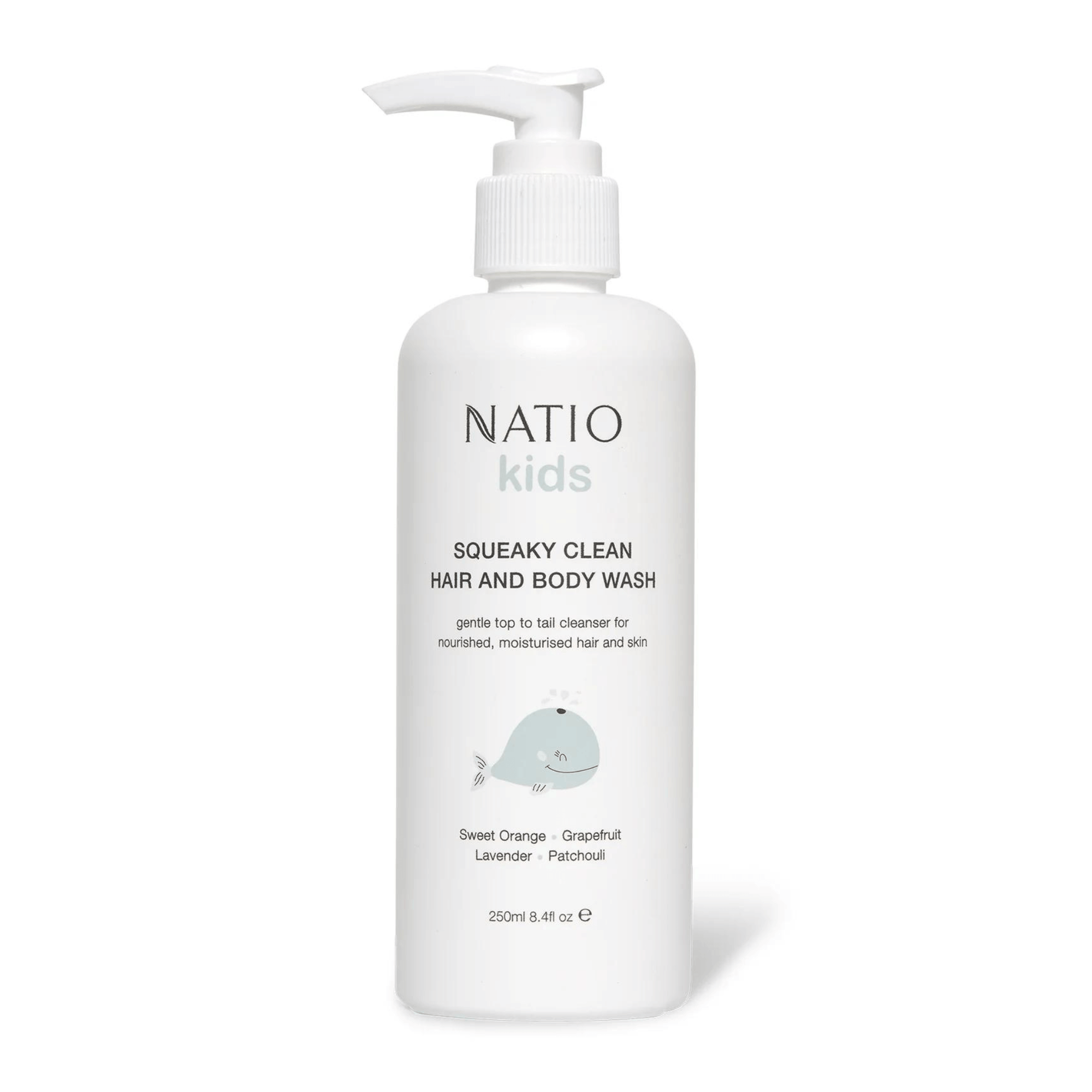 Natio Kids Squeaky Clean Hair and Body Wash