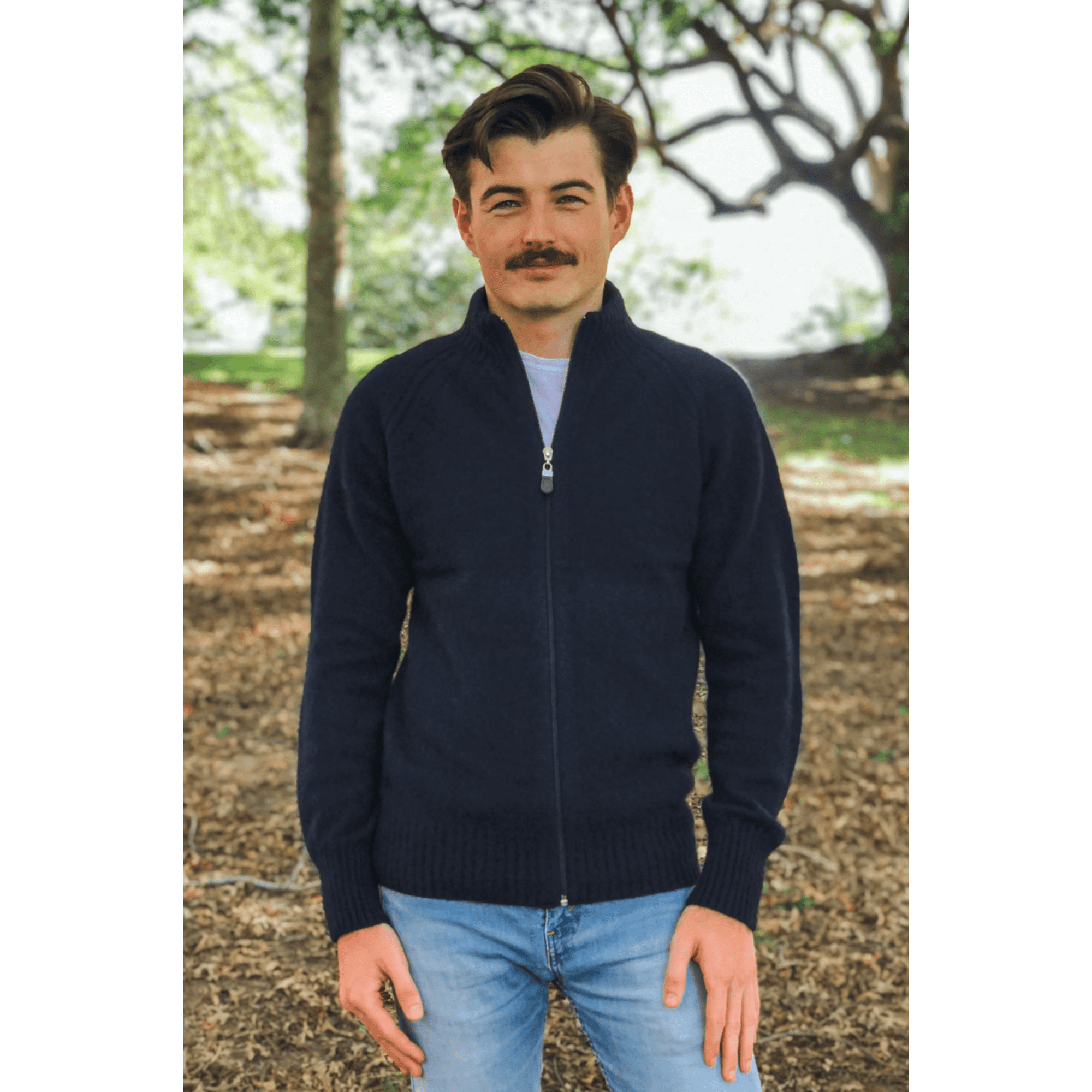 Lothlorian Possum Merino Mens Patch Jacket