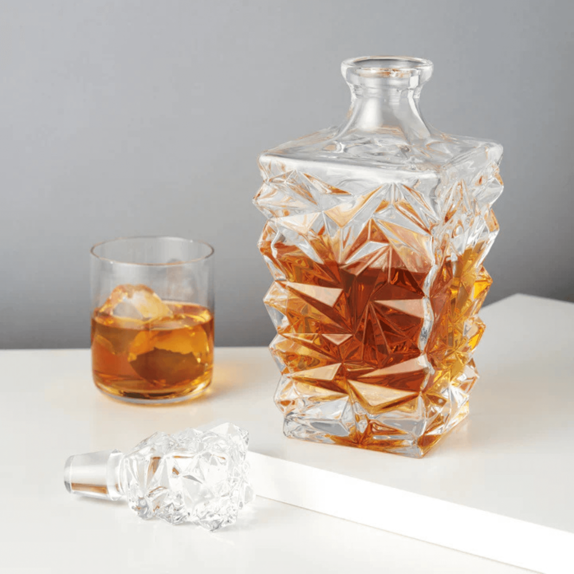 Viski Prism Whiskey Decanter