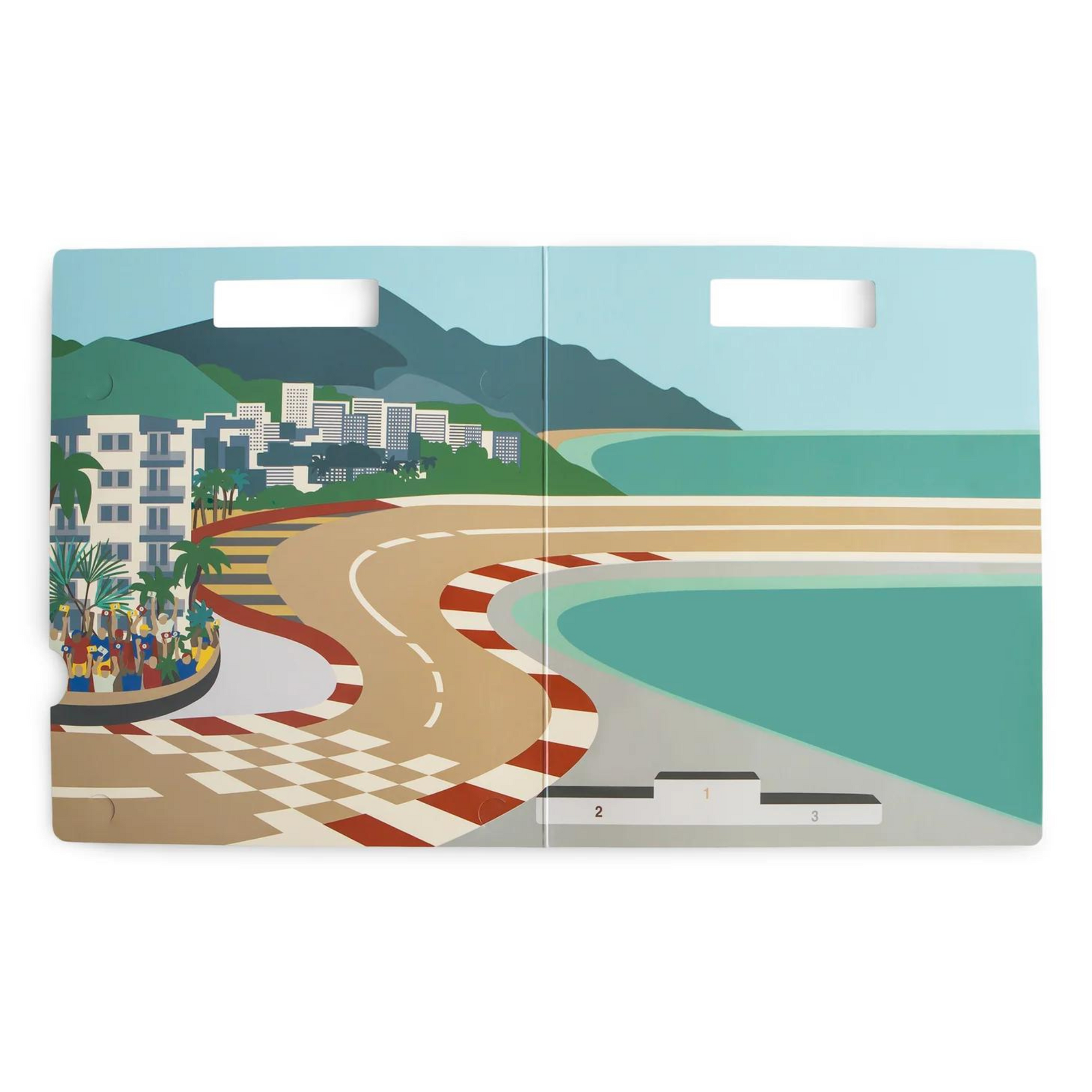 Mushie Reuseable Sticker Set - Race Car
