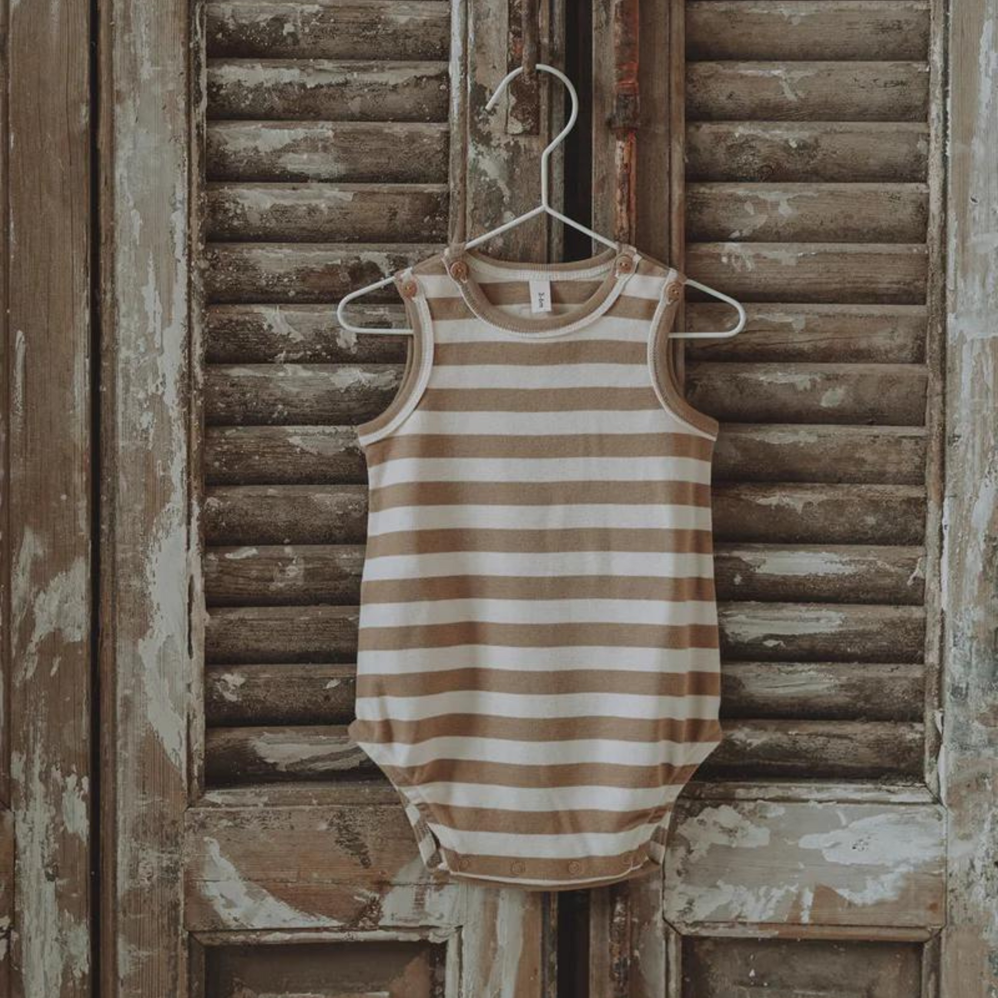 Gold Sailor Sleeveless Bodysuit