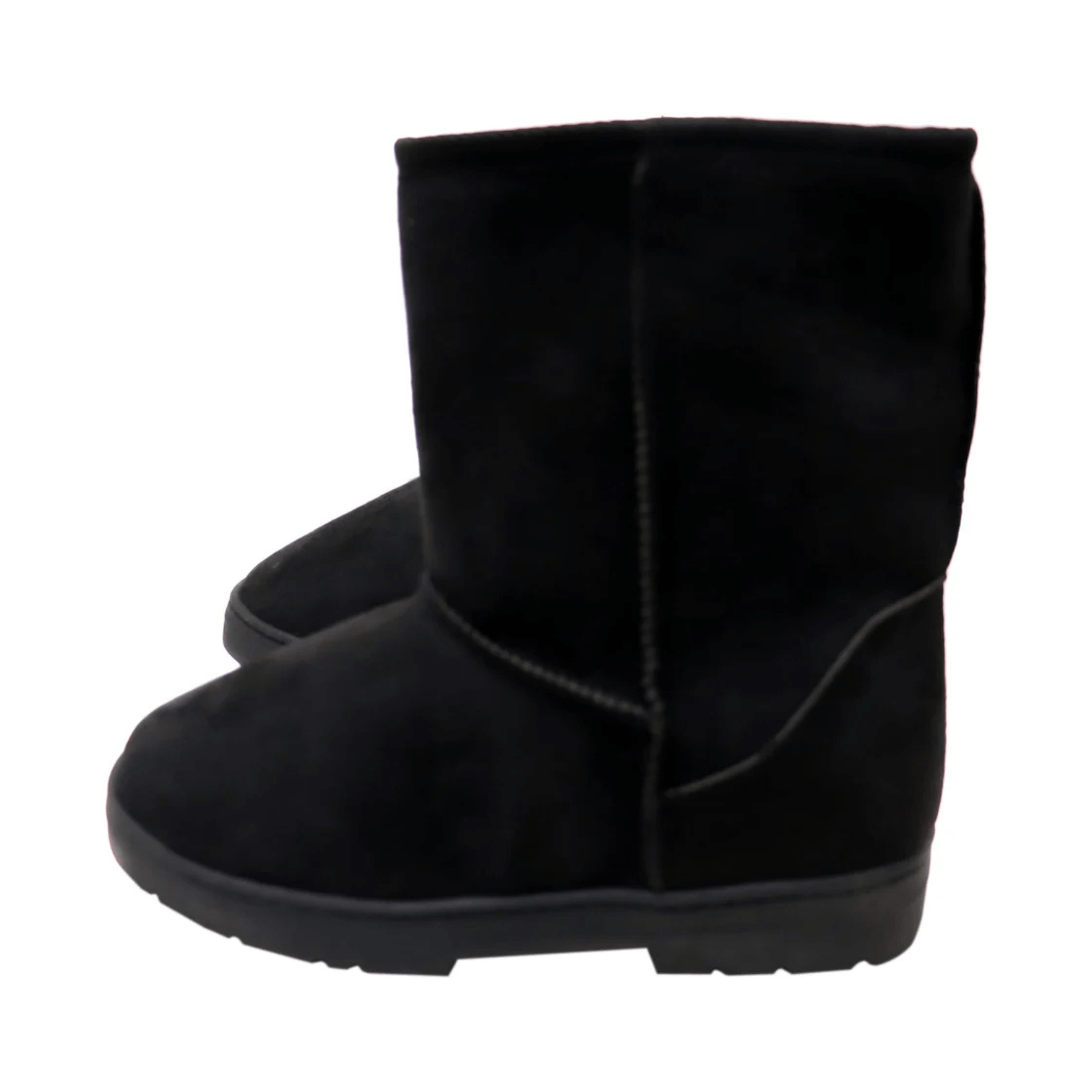 Scholl Famous Slipper Boot Black