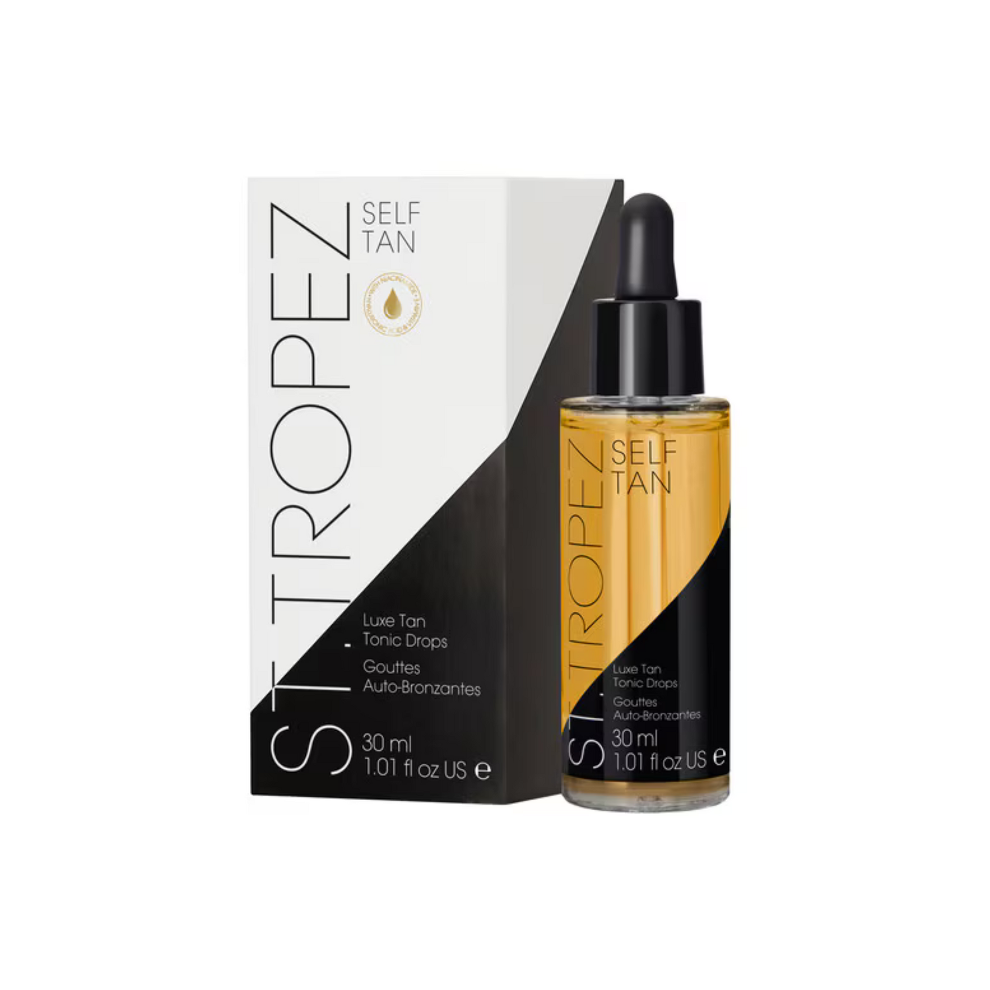 St Tropez Self Tan Luxe Tan Tonic Drops, 30ml