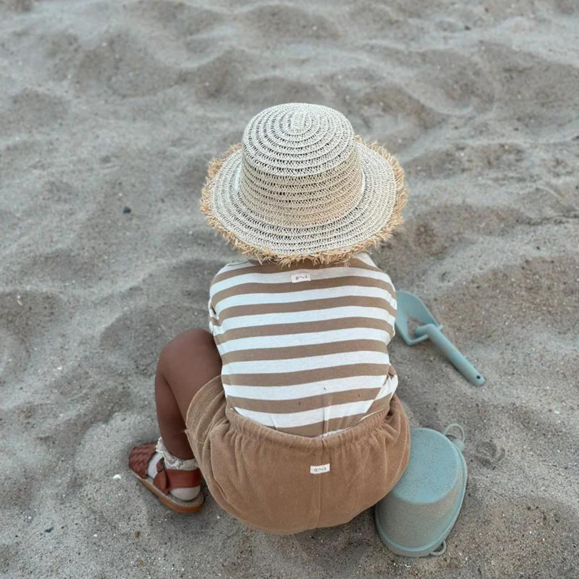 Organic Zoo Gold Terry Rope Shorts
