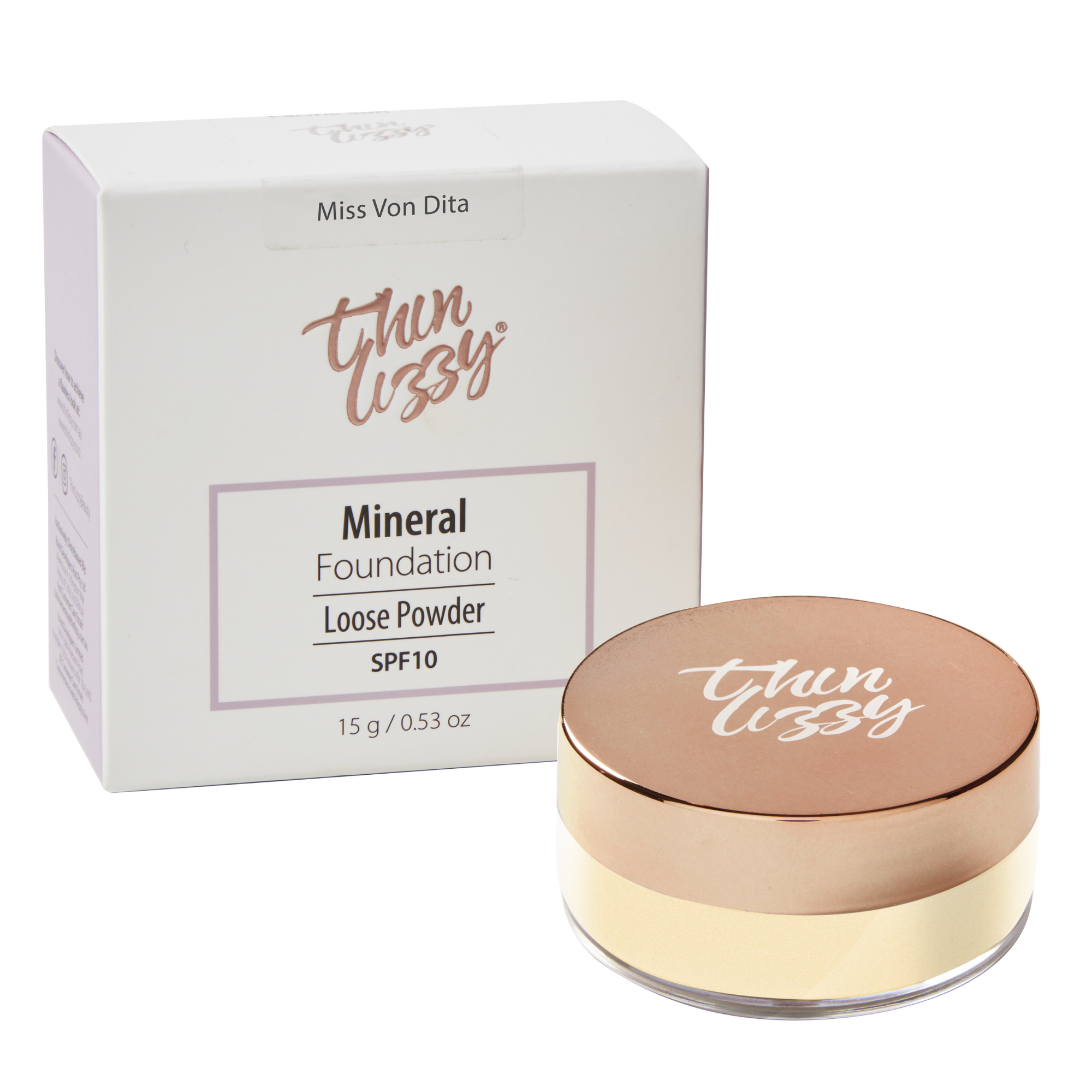 Thin Lizzy Mineral Foundation Loose Powder