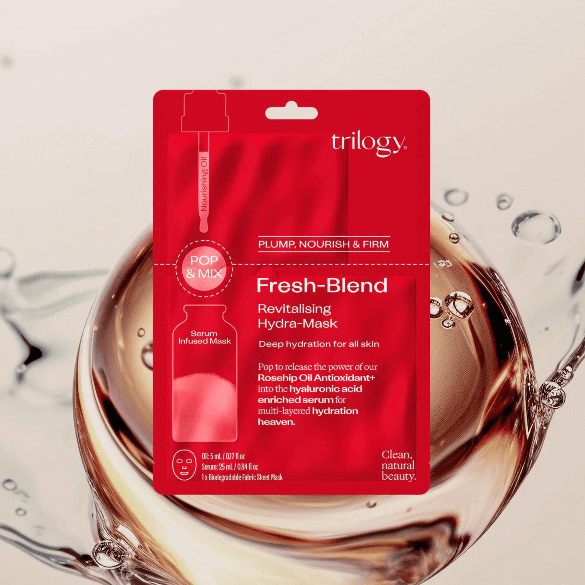 Trilogy Fresh Revital Hydra-Face Mask