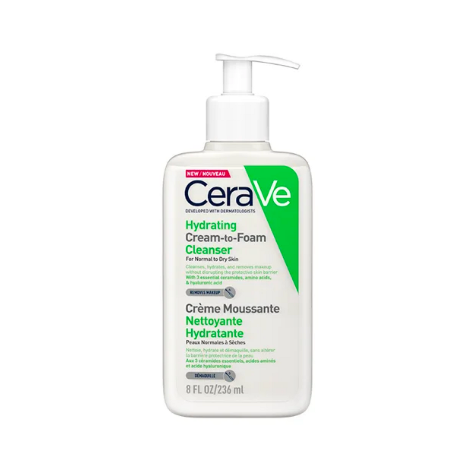 CeraVe Hydrating Cream to Foam Cleanser
