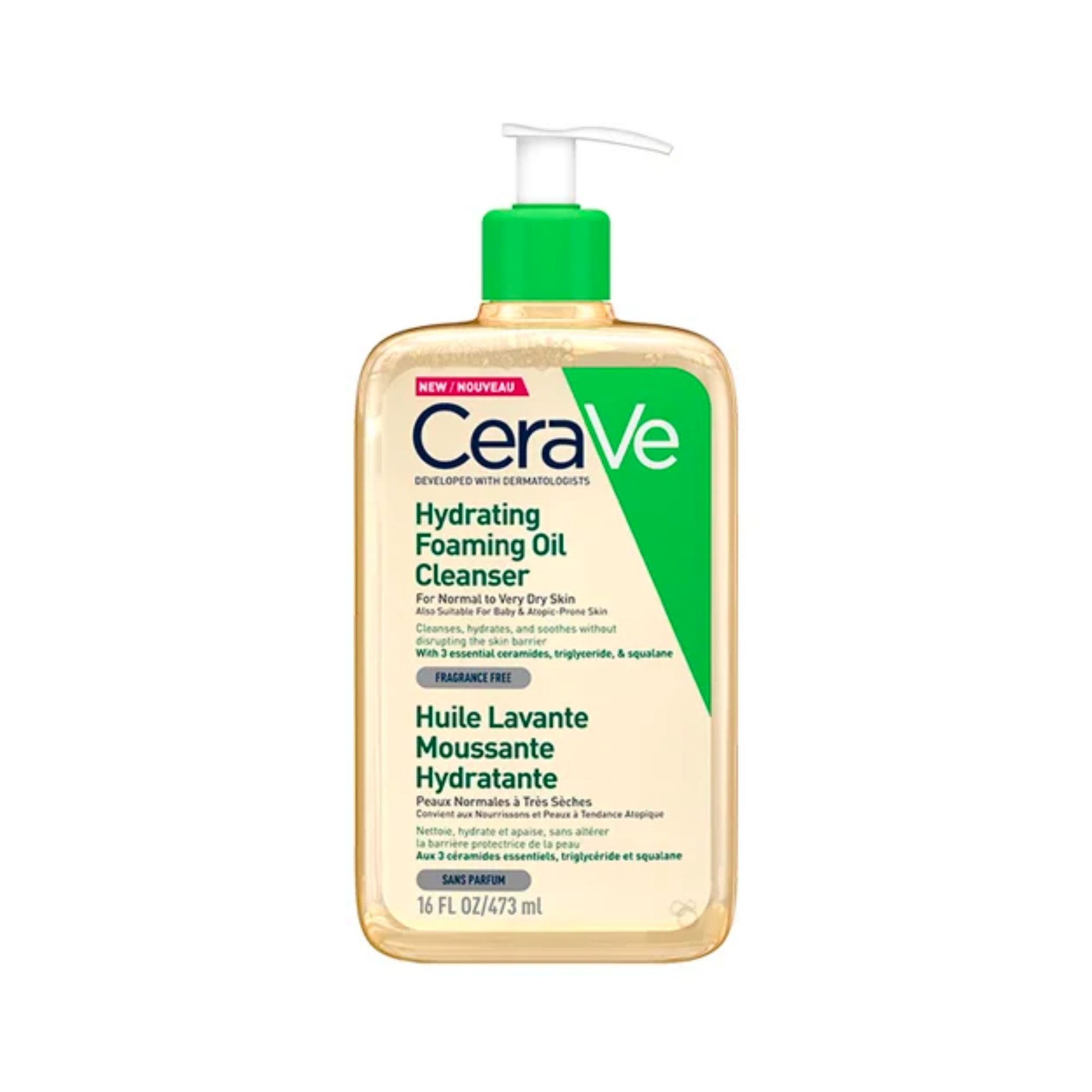CeraVe Hydrating Foaming Oil Cleanser