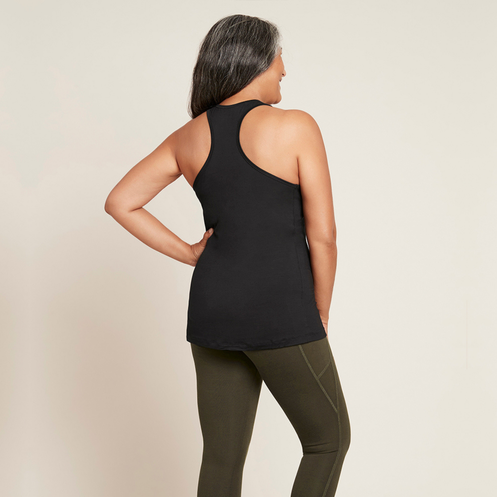 Boody Active Womens Racer Tank