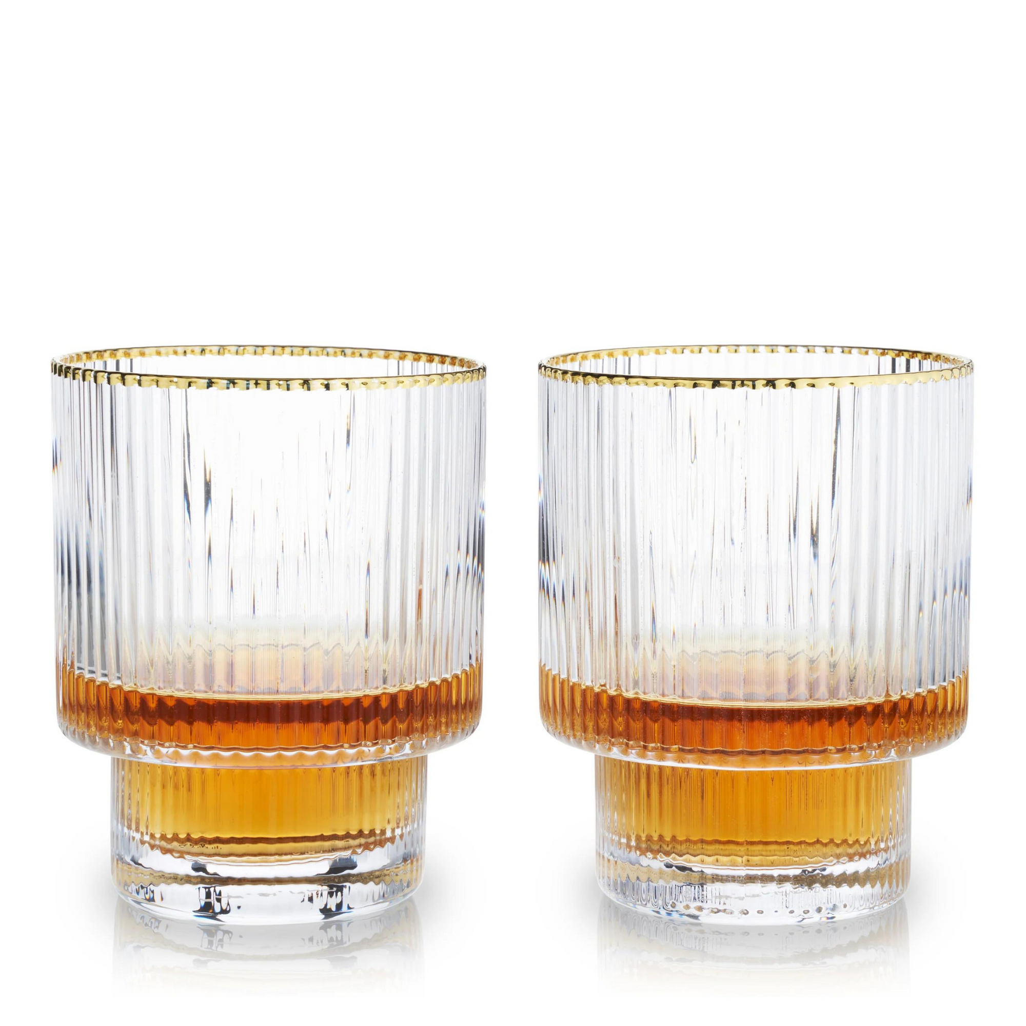 Viski Meridian Crystal Tumblers
