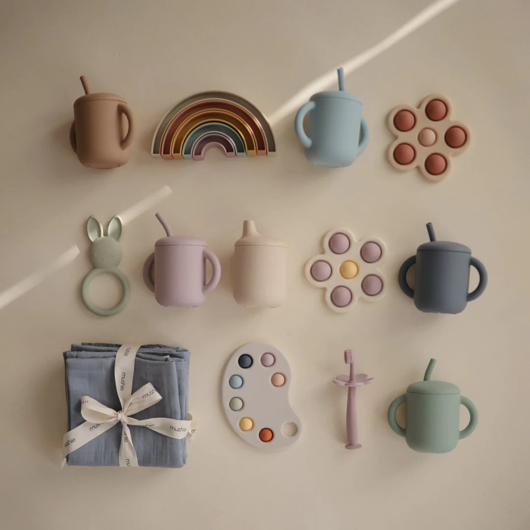 Mushie Silicone Sippy Cup