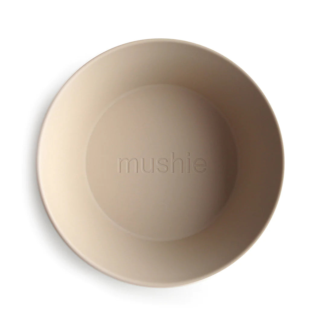 Mushie Round Dinnerware Bowl - Set of 2