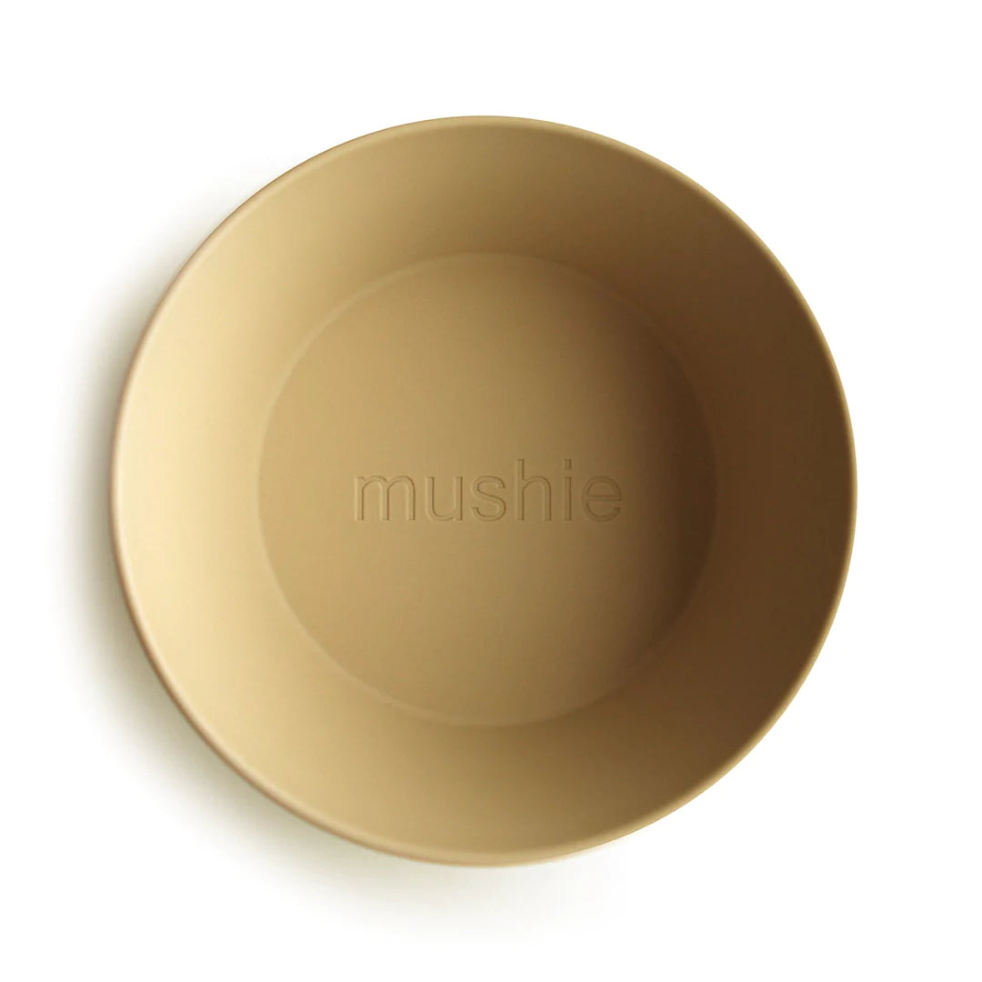 Mushie Round Dinnerware Bowl - Set of 2