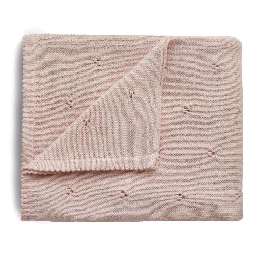 Mushie Knitted Blanket