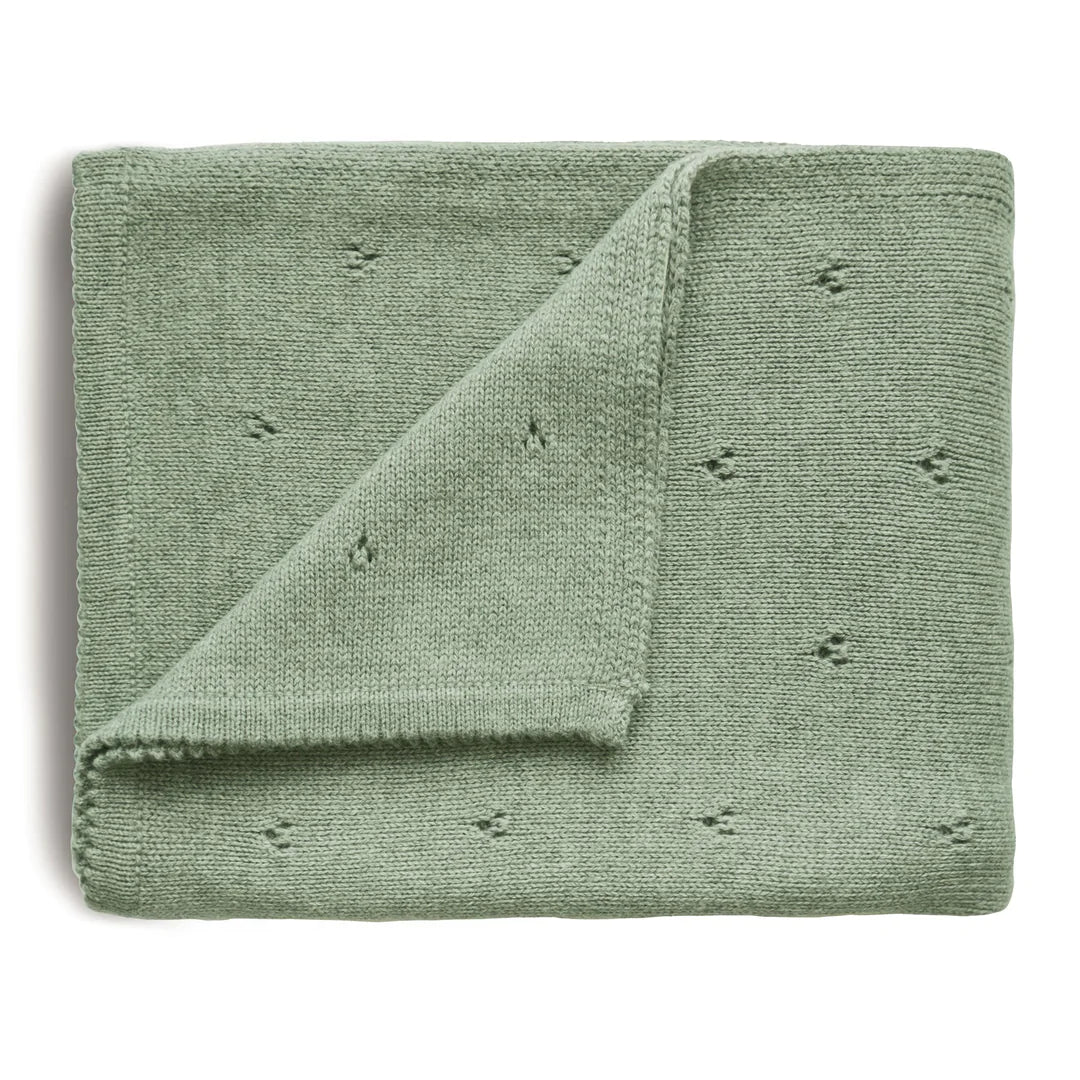 Mushie Knitted Blanket
