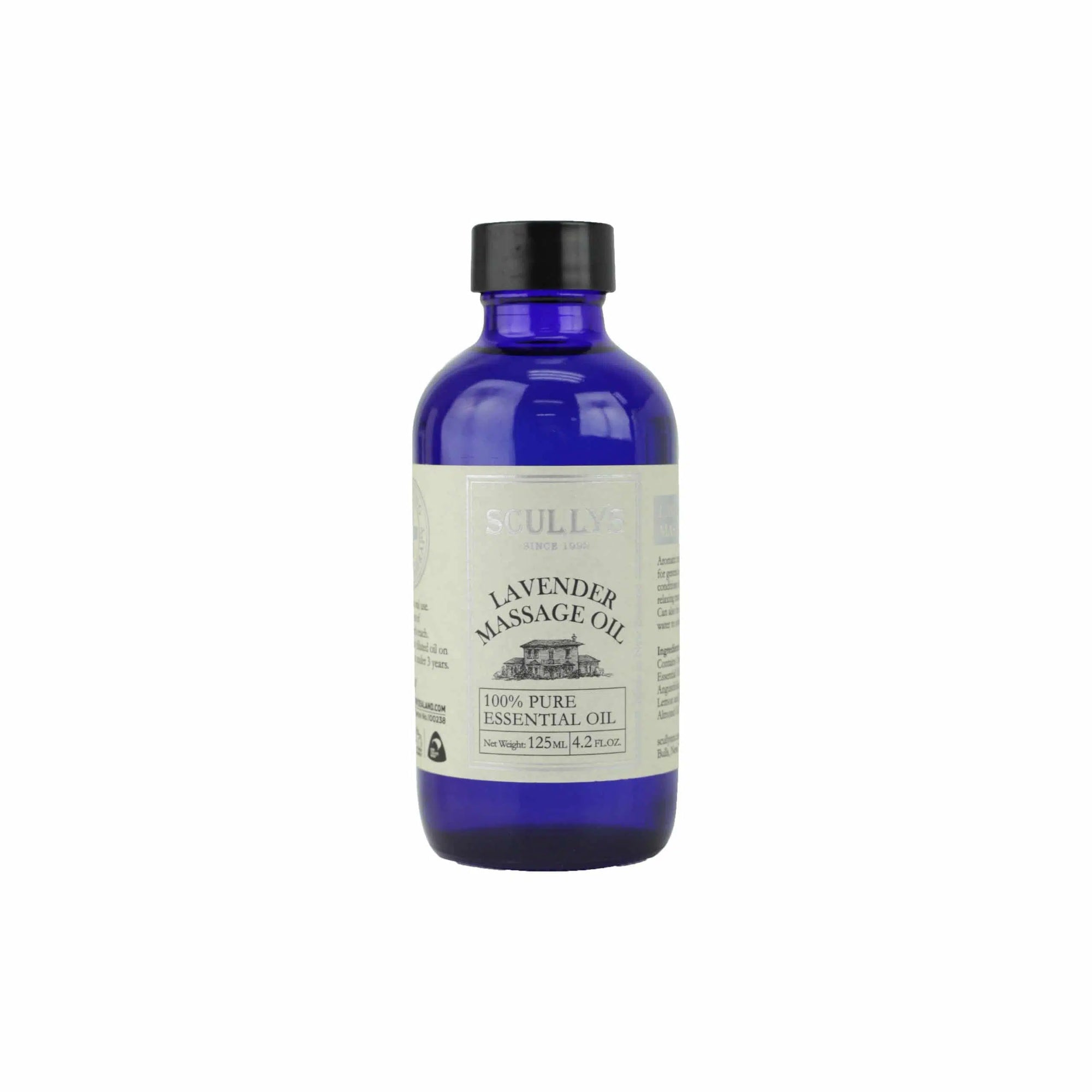 Scullys Lavender Massage Oil Relaxing 125ml