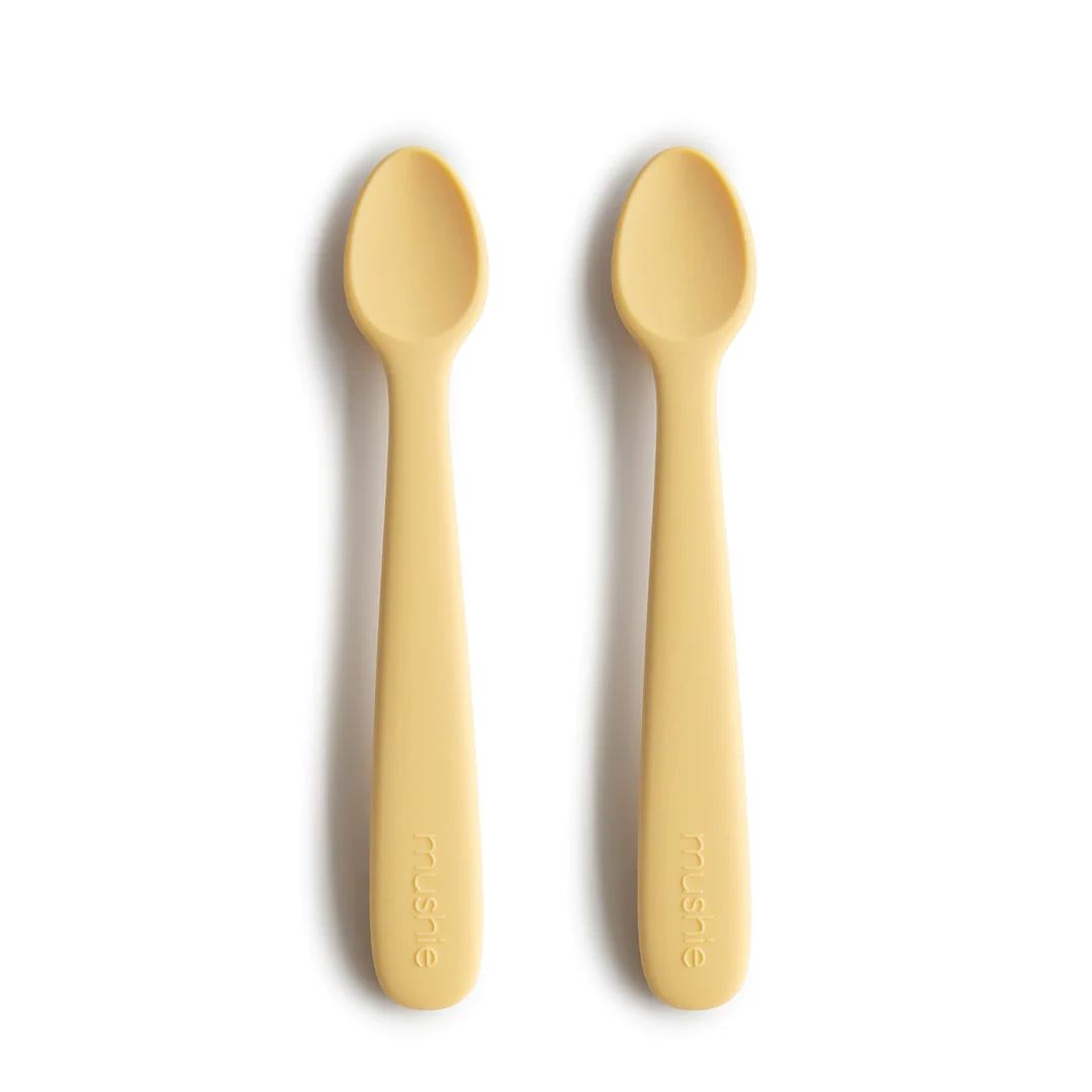 Mushie Silicone Feeding Spoons 2-Pack
