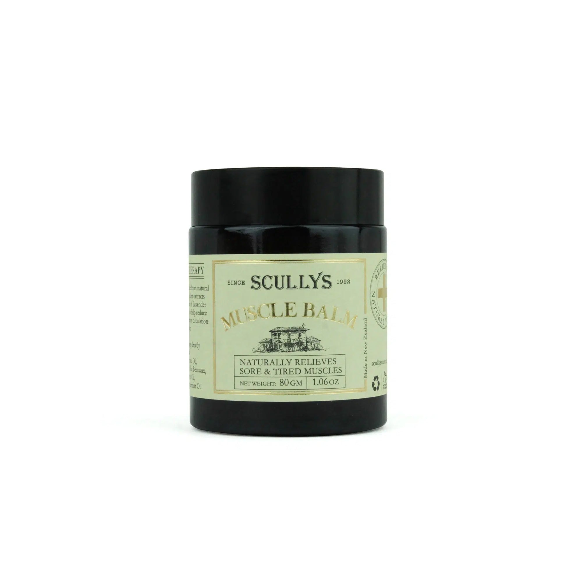 Scullys Natural Therapy Muscle Balm 80gm