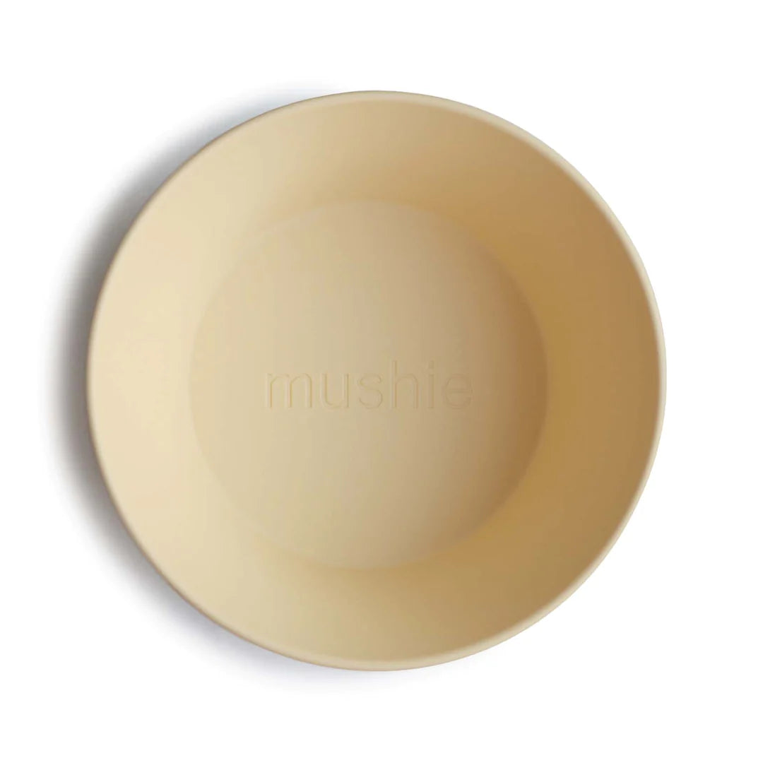 Mushie Round Dinnerware Bowl - Set of 2