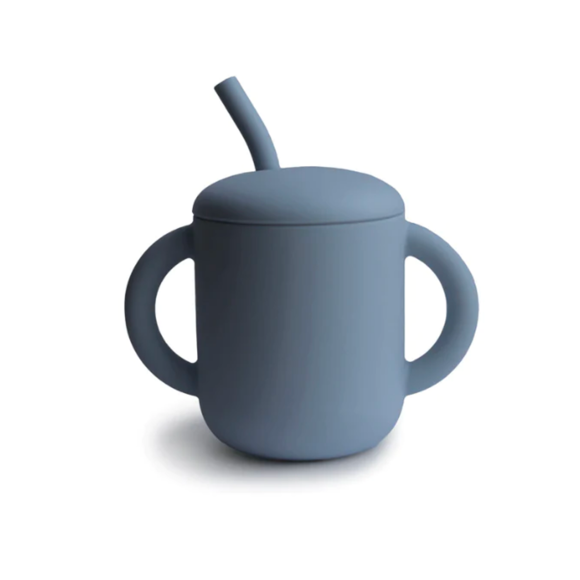Mushie Silicone Training Cup + Straw