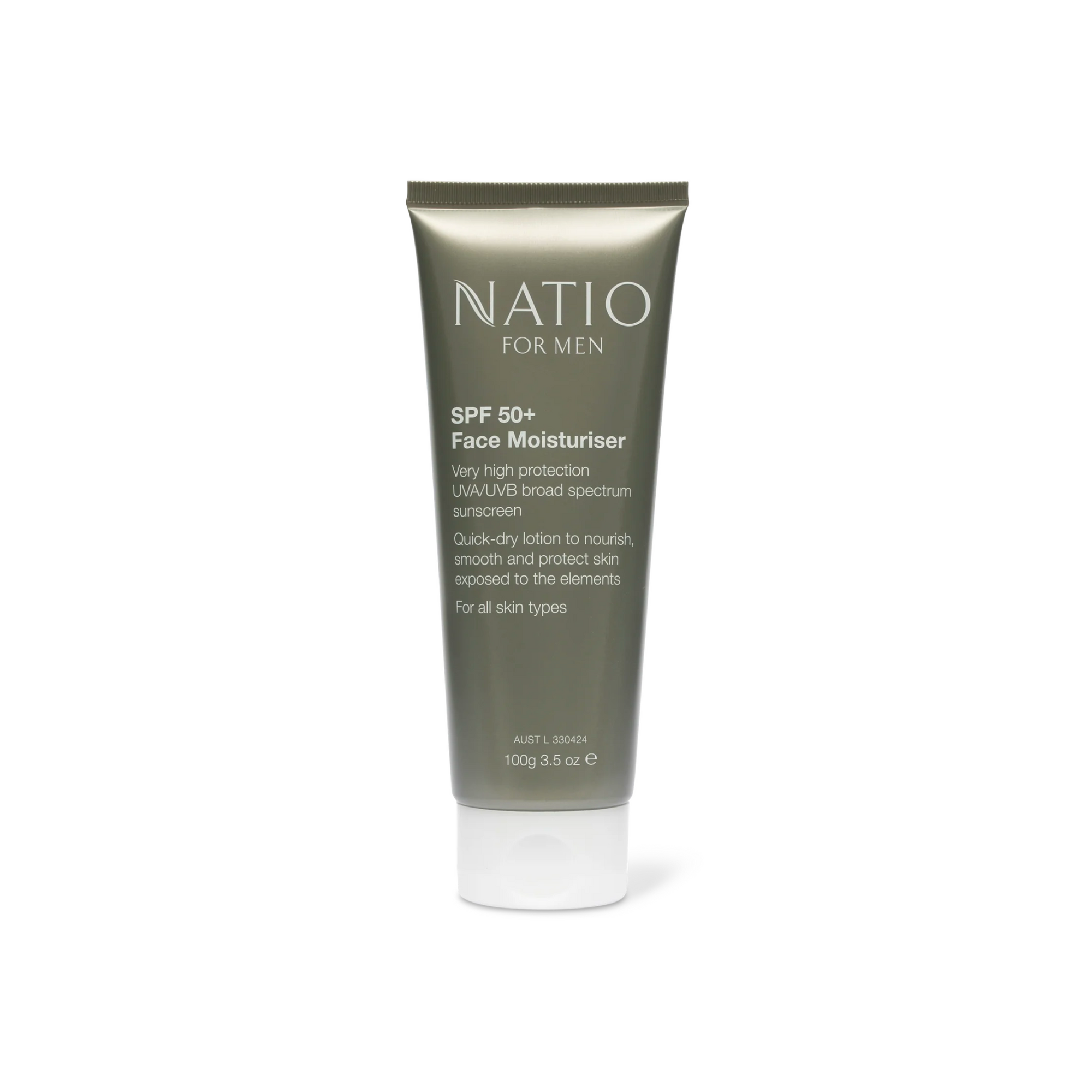 Natio Men Spf50 Face Moisturiser