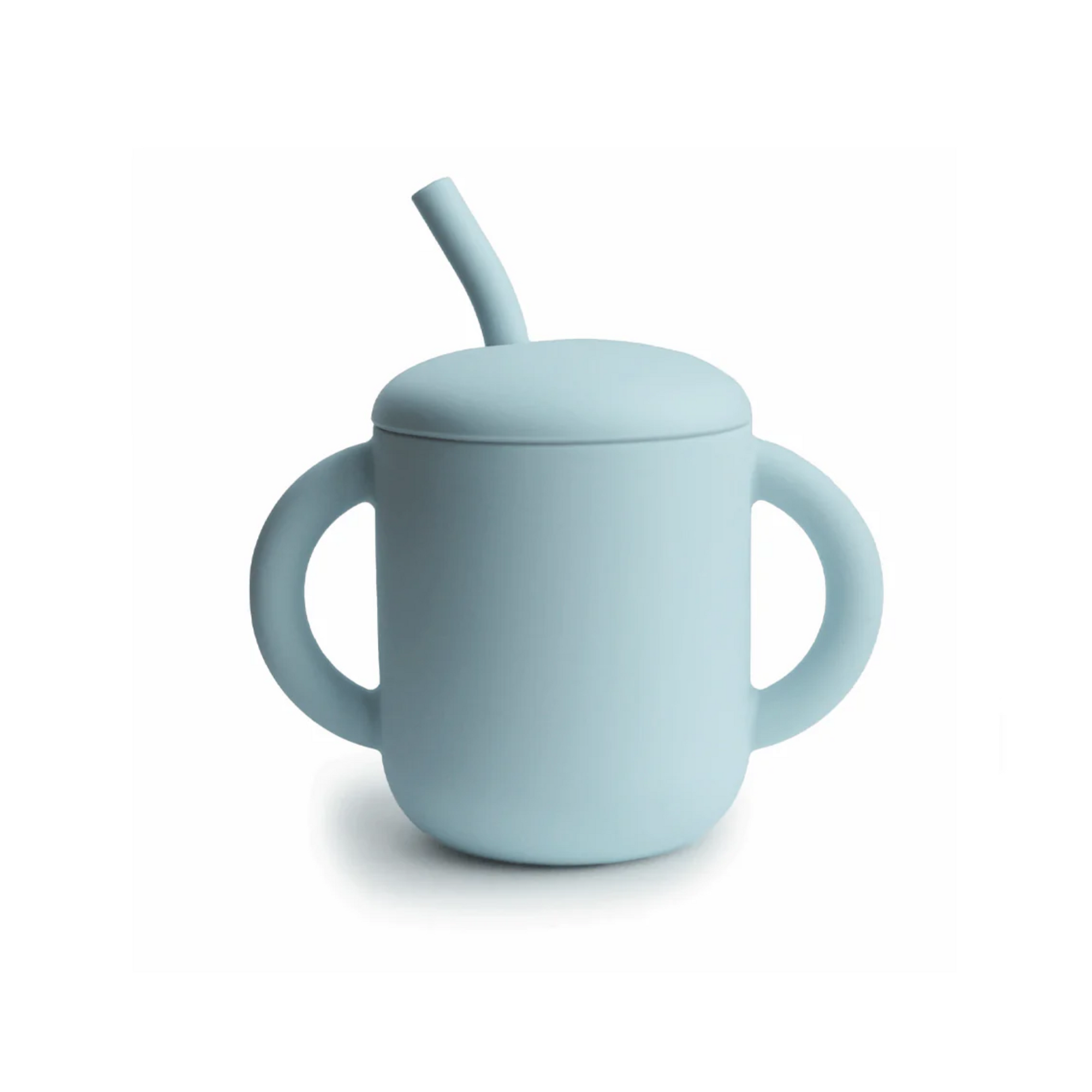 Mushie Silicone Training Cup + Straw